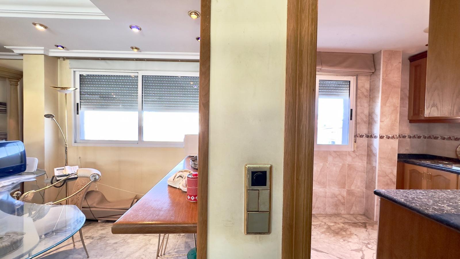 Terrace in penthouse for sale in Torrevieja