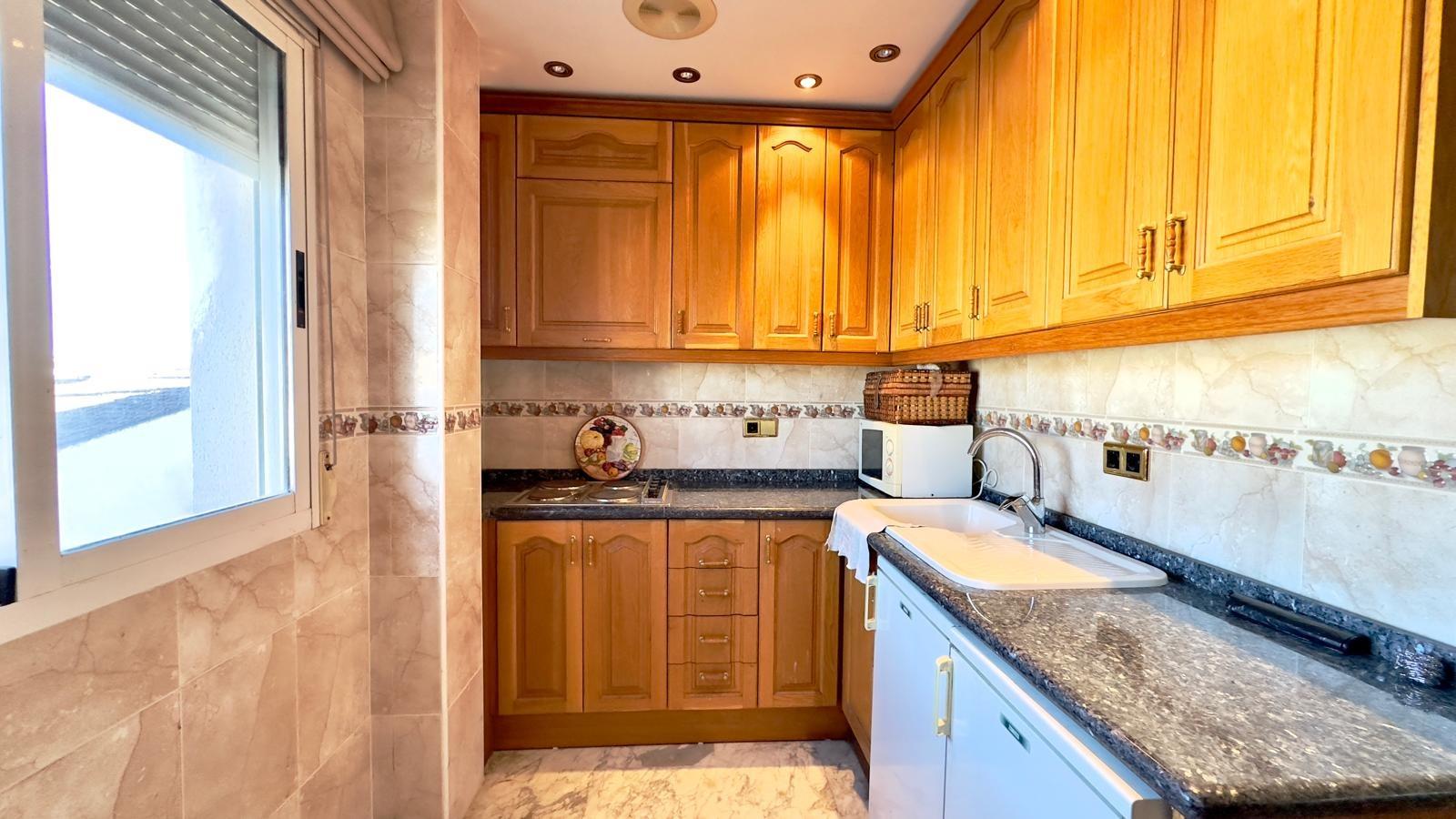Garden in penthouse for sale in Torrevieja