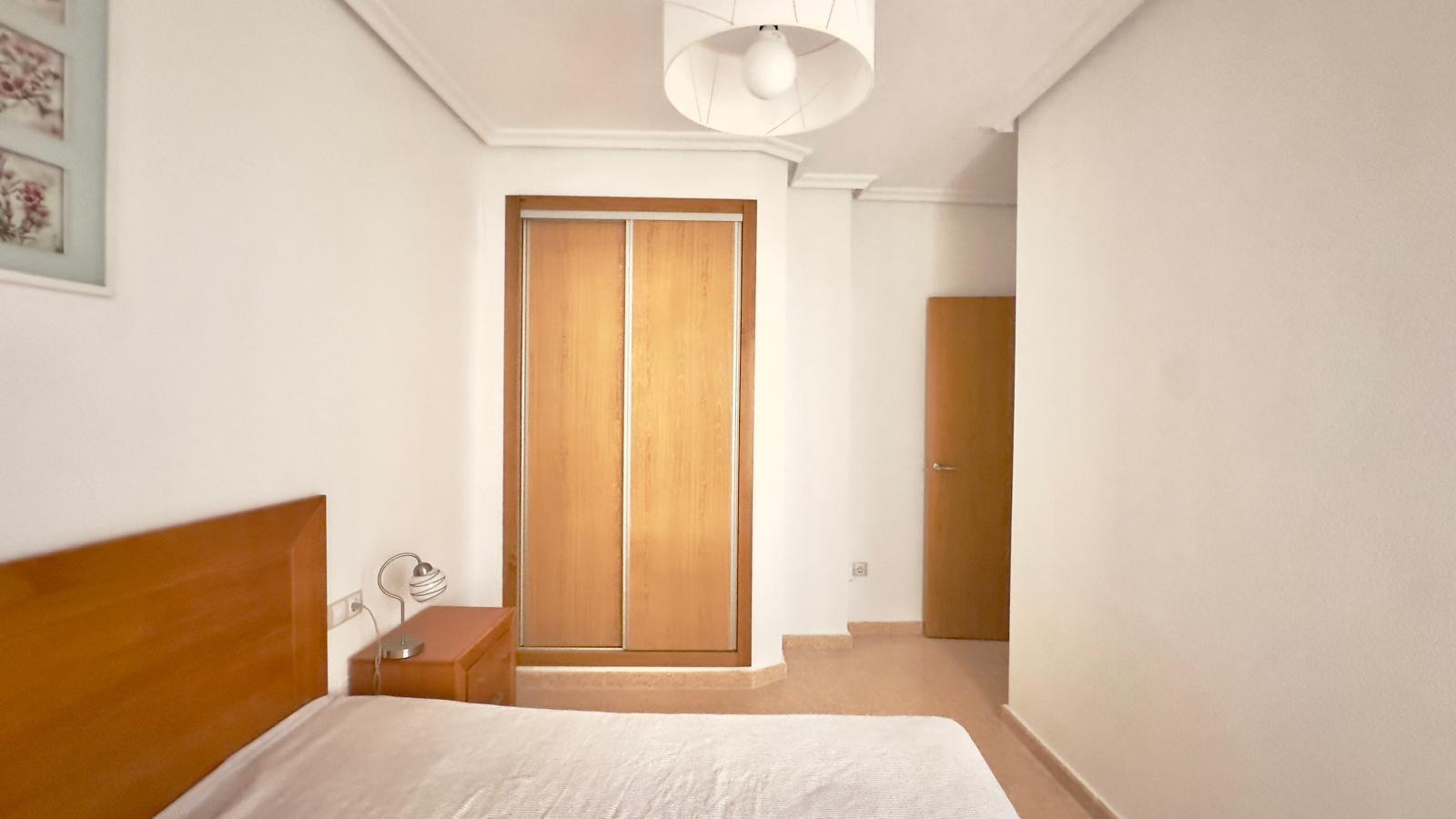 Master bedroom in apartment for sale in Torrevieja