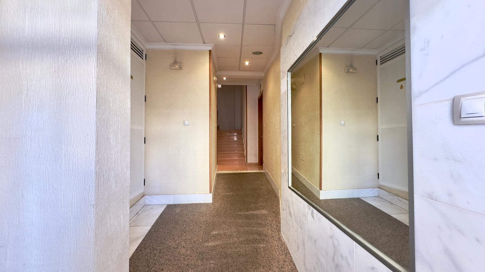Pool area in apartment for sale in Torrevieja
