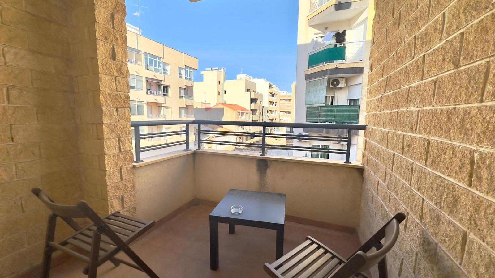 Garden in apartment for sale in Torrevieja