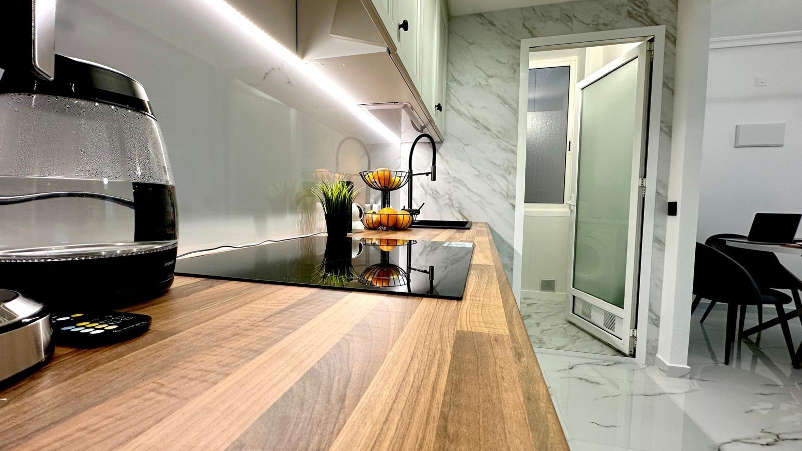 Kitchen in bungalow for sale in Orihuela Costa