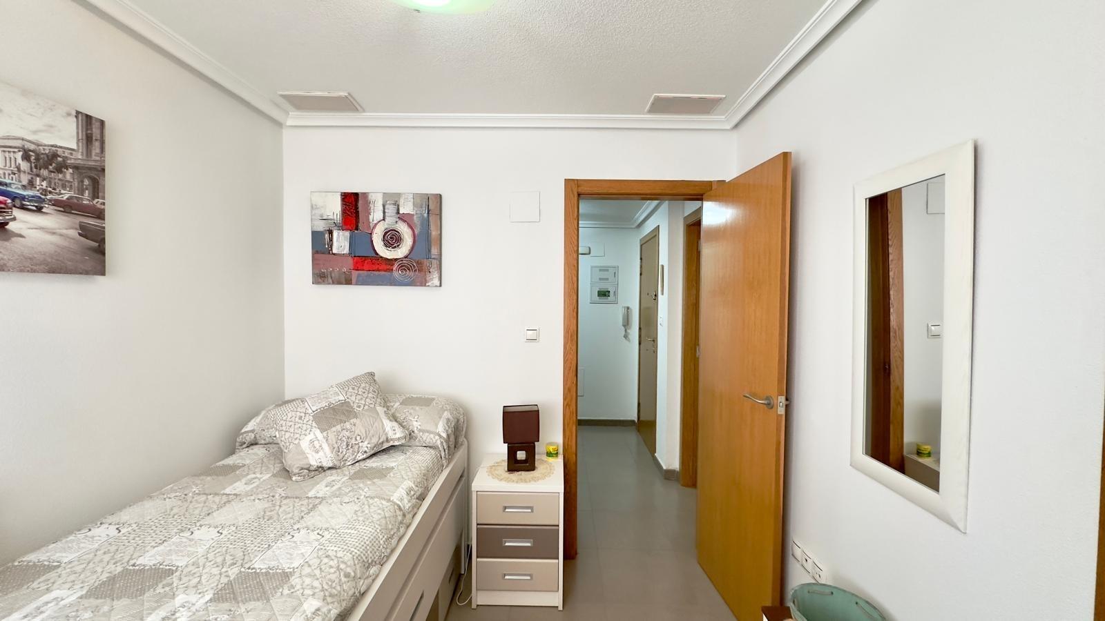 Garden in apartment for sale in Torrevieja