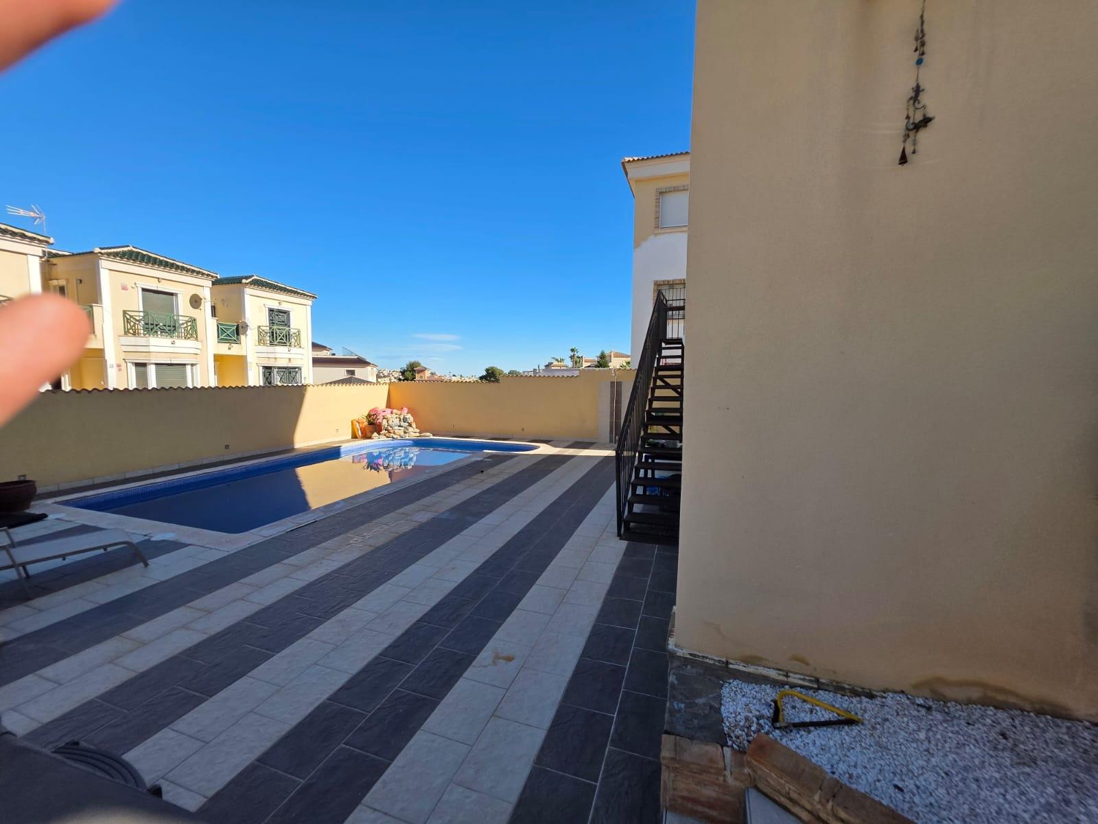 Bathroom in villa for sale in Orihuela Costa