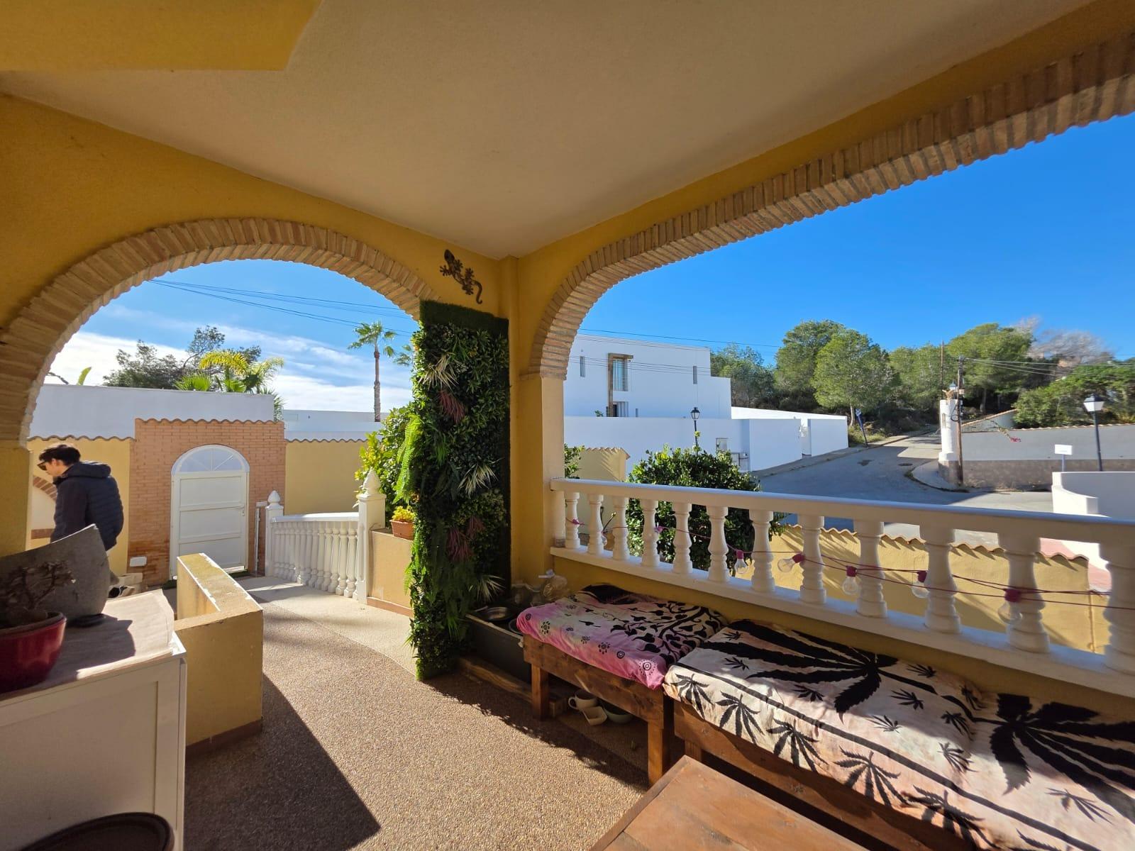 Exterior view in villa for sale in Orihuela Costa