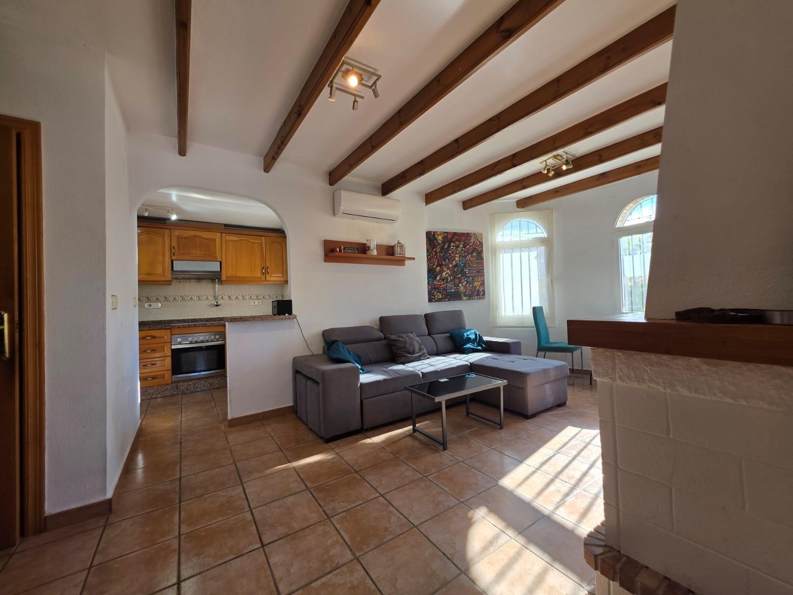 Master bedroom in villa for sale in Orihuela Costa