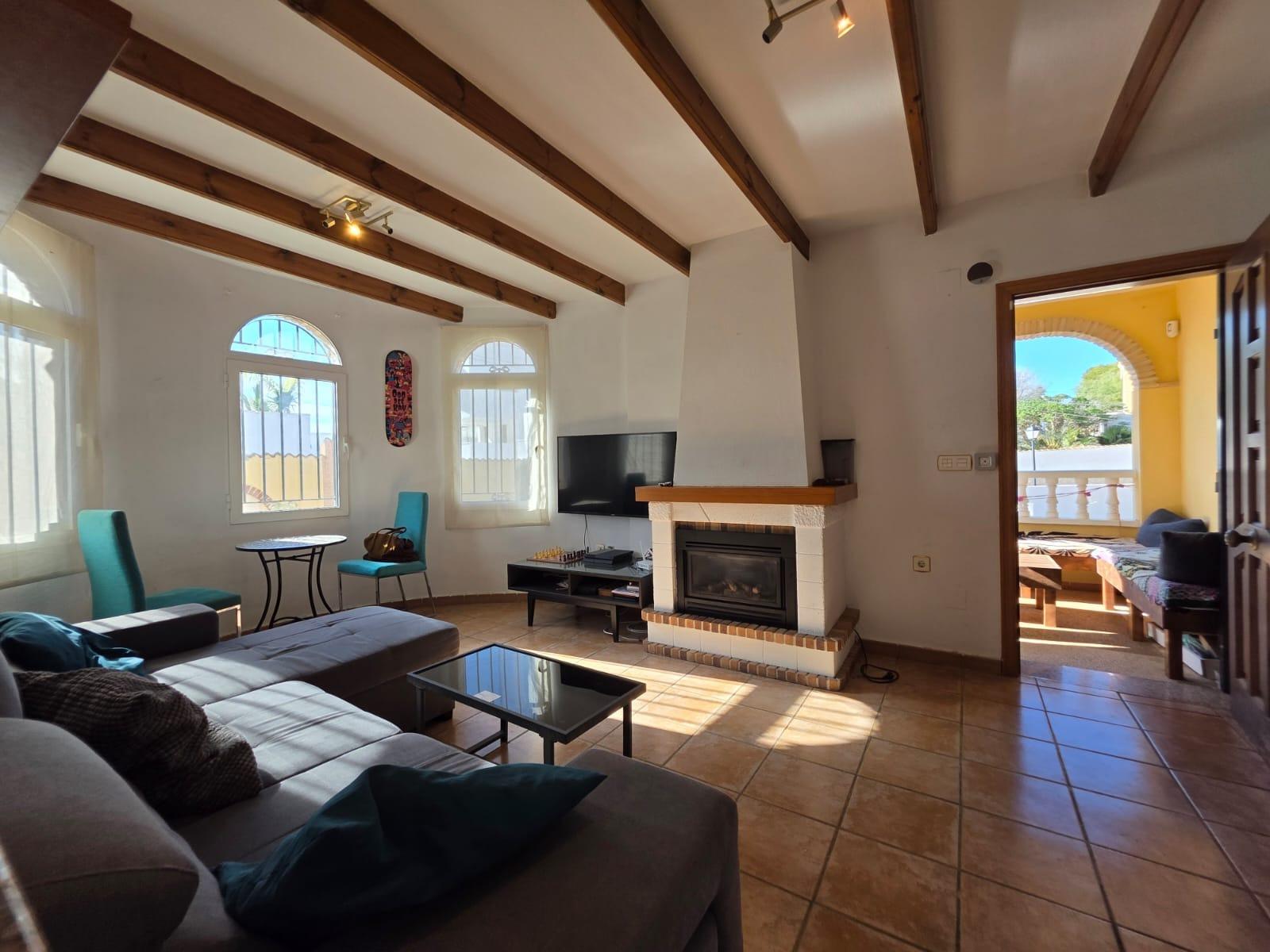 Living room in villa for sale in Orihuela Costa