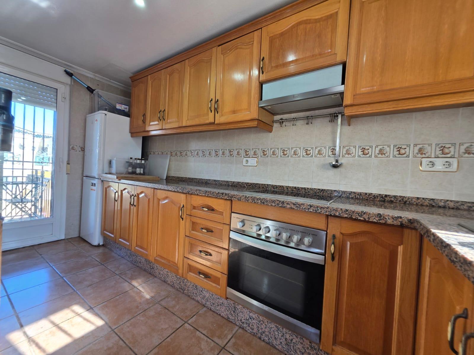 Kitchen in villa for sale in Orihuela Costa