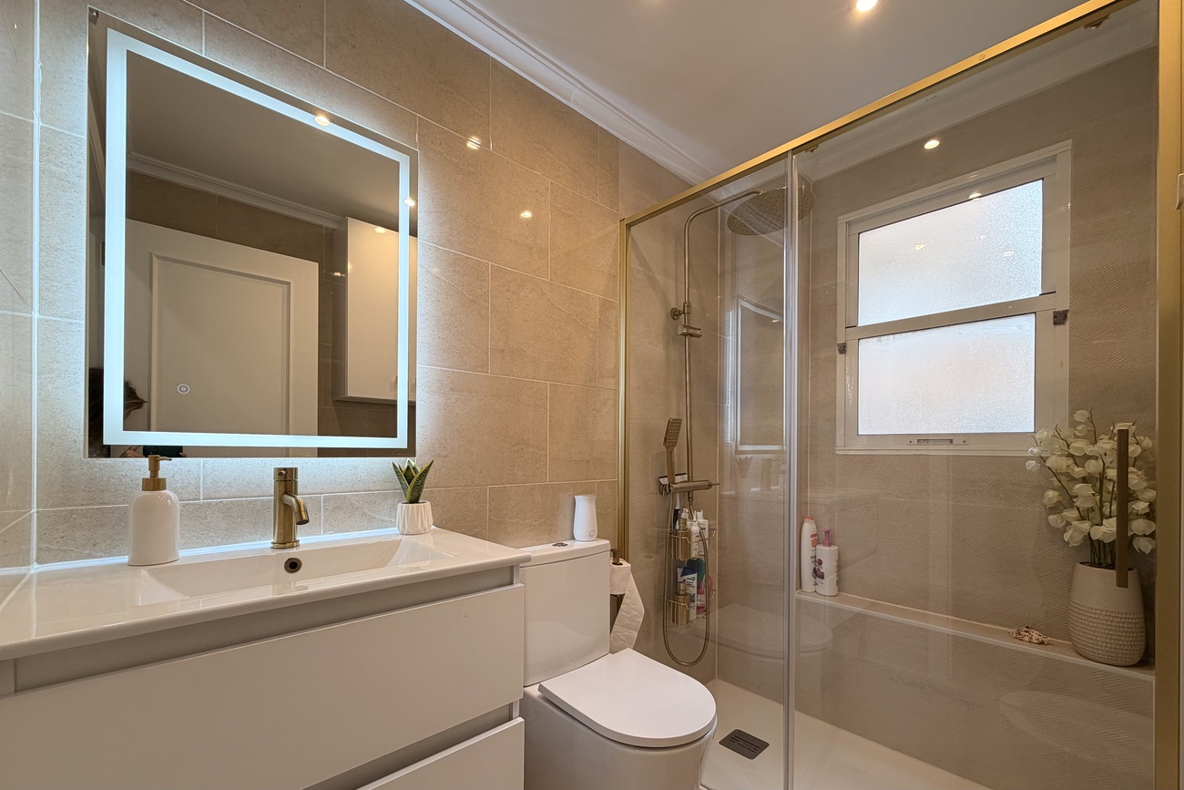 Pool area in apartment for sale in Torrevieja