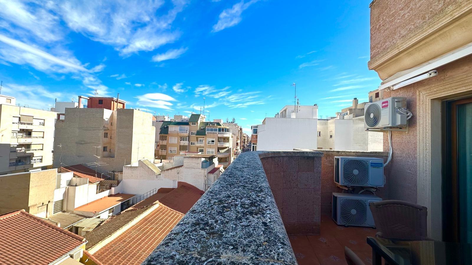 Exterior view in penthouse for sale in Torrevieja
