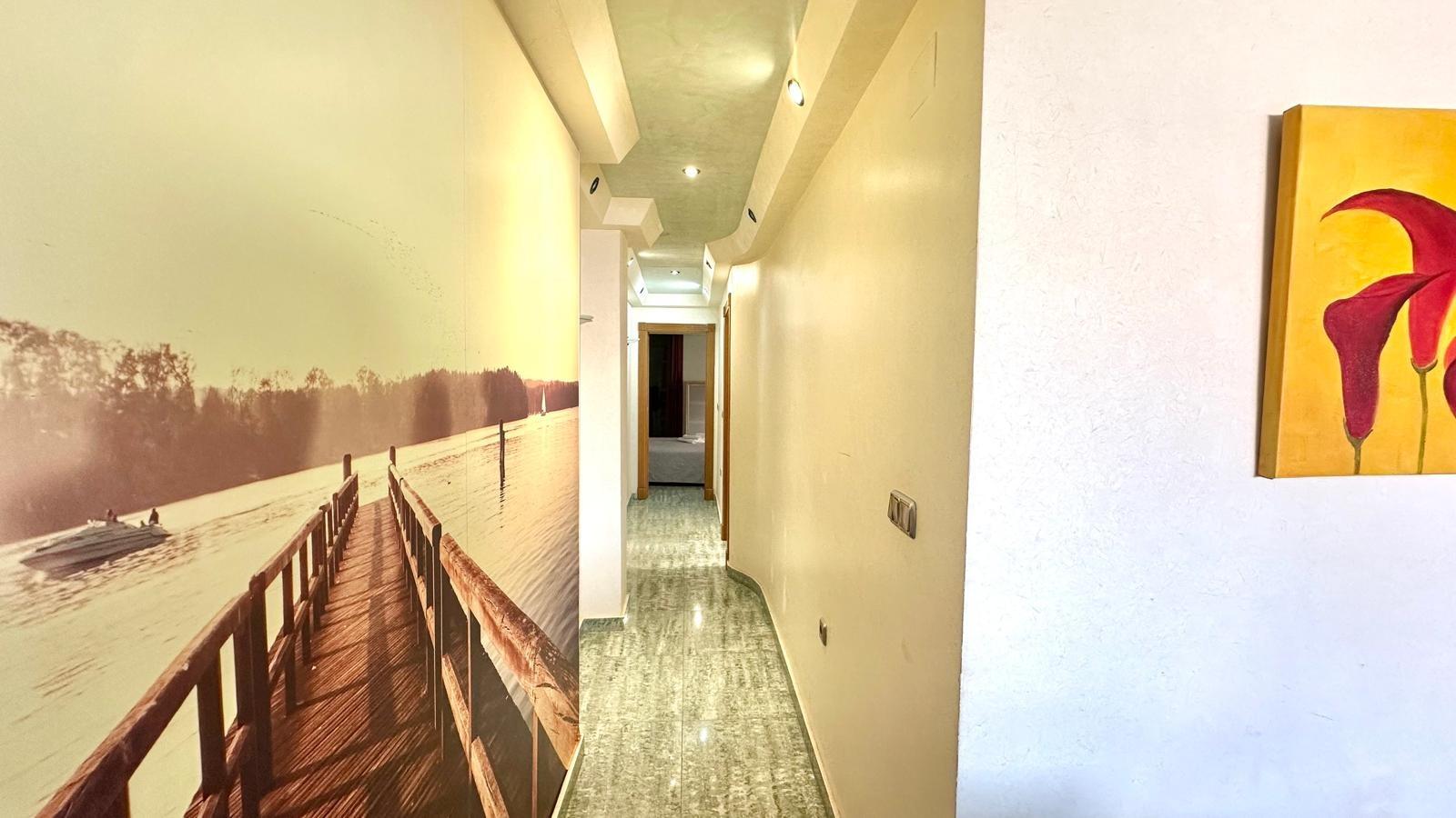 Pool area in penthouse for sale in Torrevieja