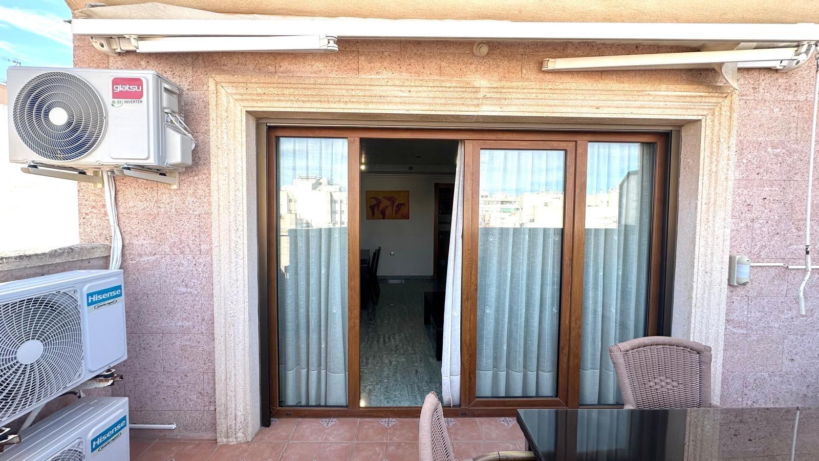 Bedroom in penthouse for sale in Torrevieja