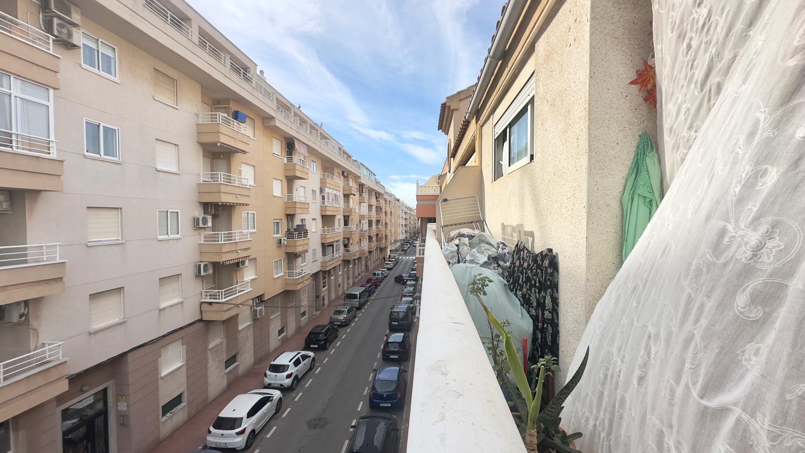Pool area in penthouse for sale in Torrevieja