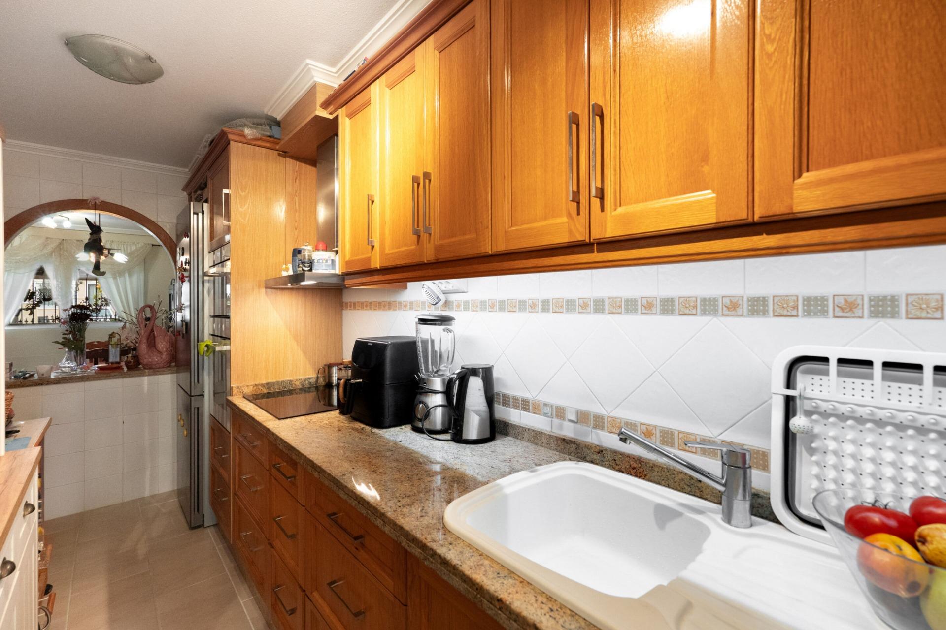 Pool area in terraced for sale in Orihuela Costa