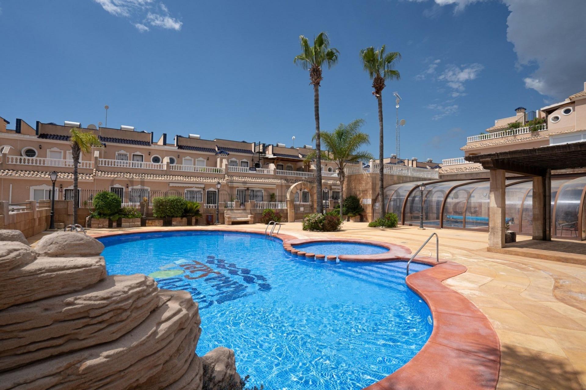 Master bedroom in terraced for sale in Orihuela Costa