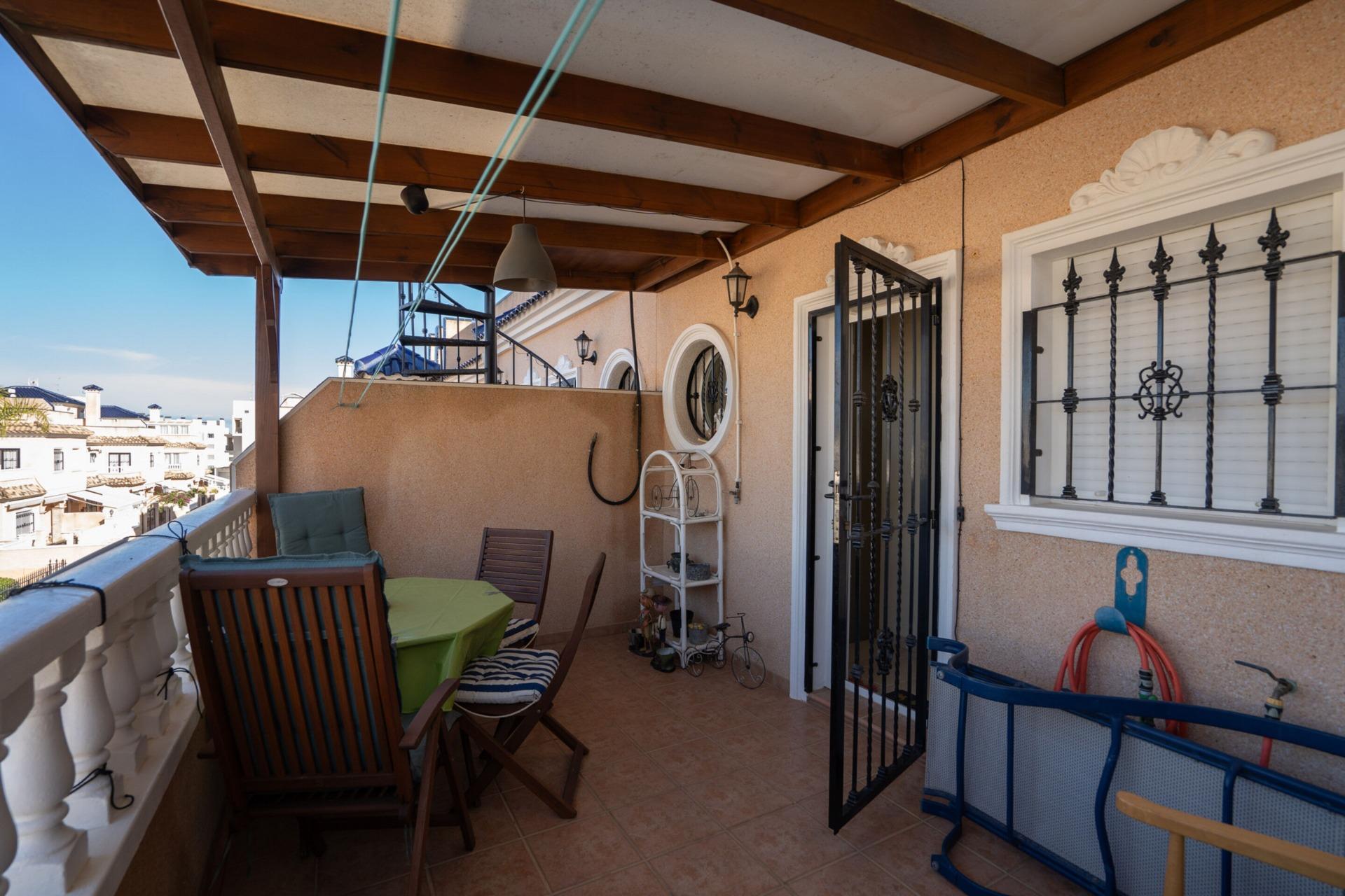 Garden in terraced for sale in Orihuela Costa