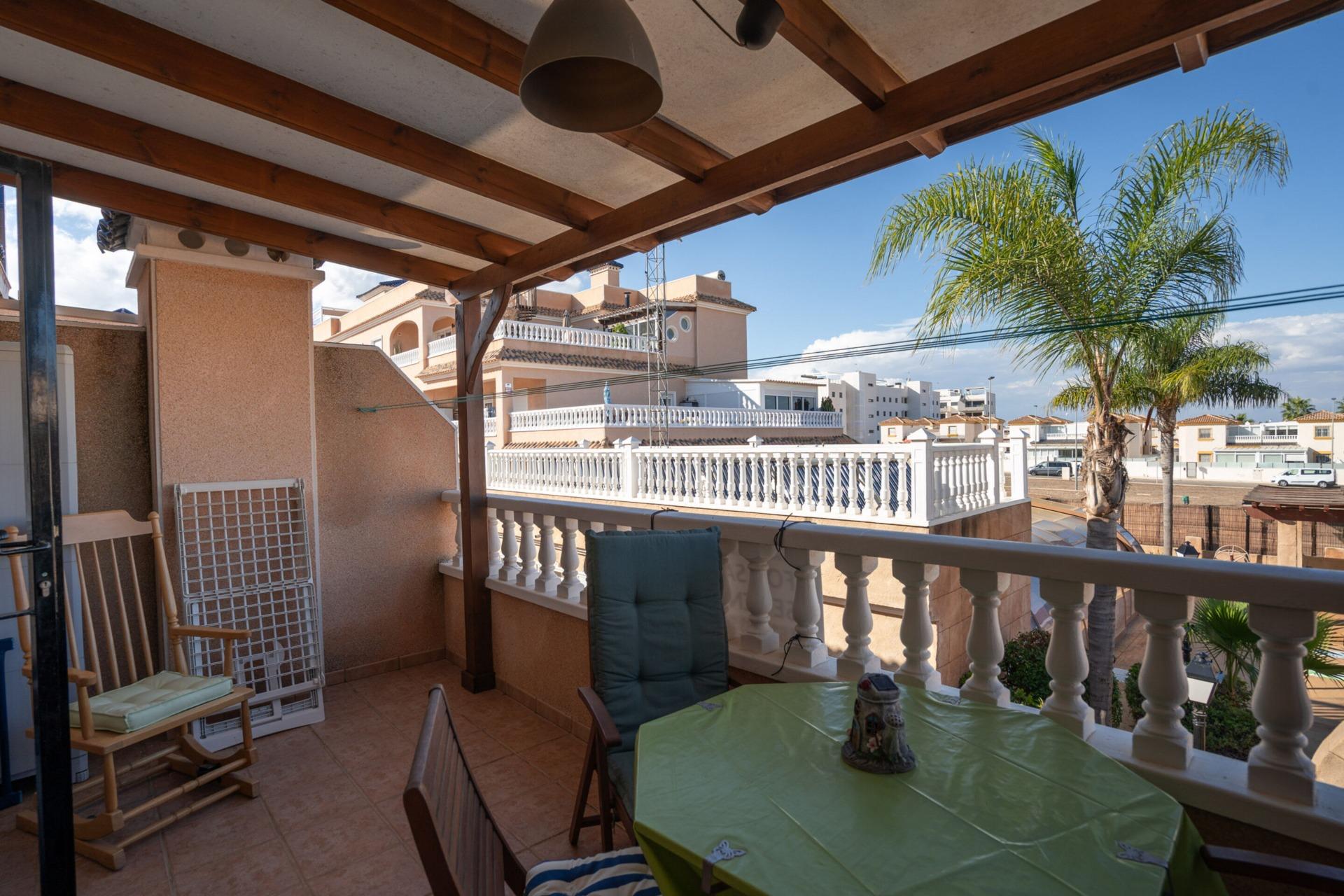 Dining area in terraced for sale in Orihuela Costa