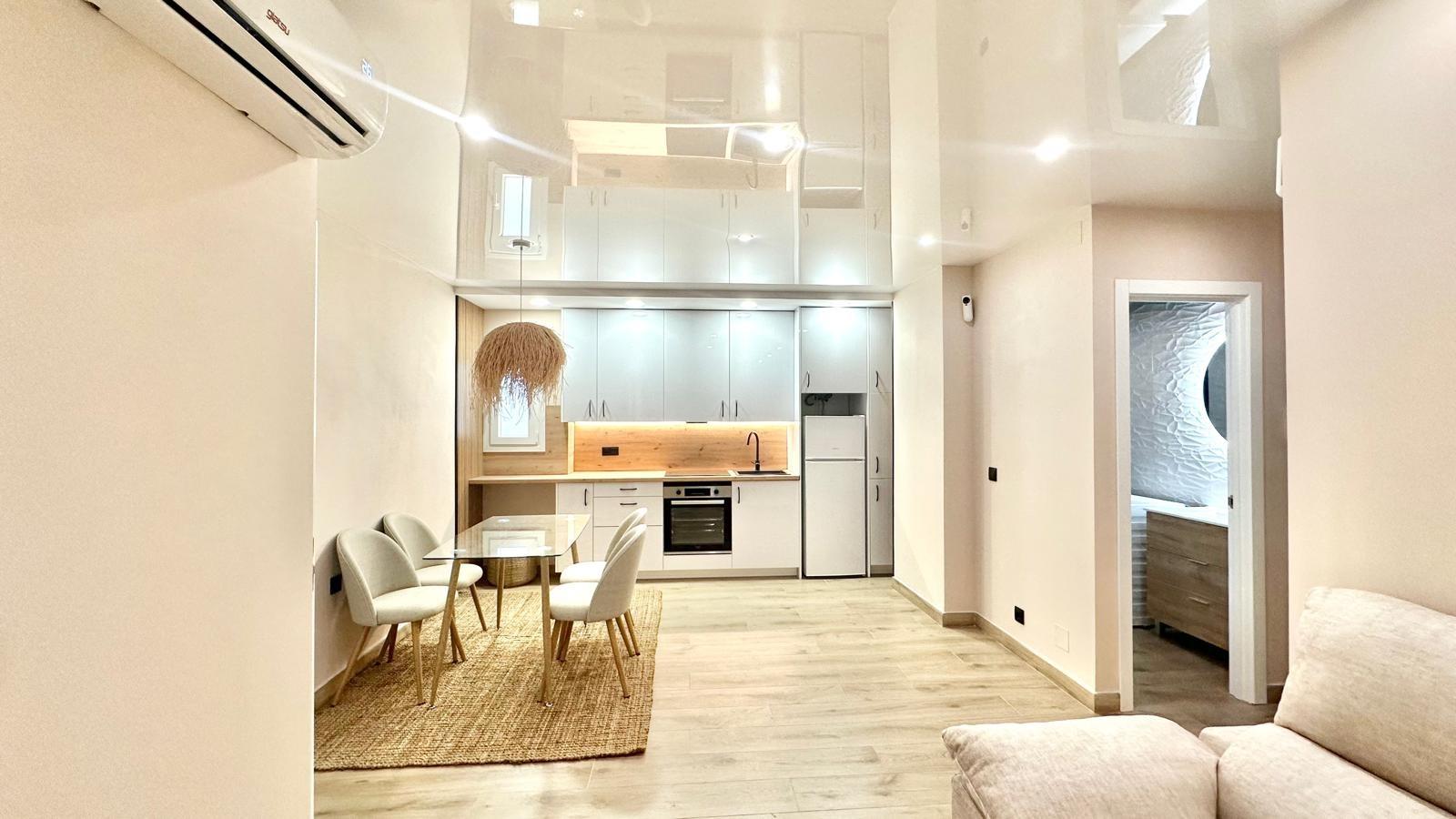 This elegant apartment, located just 1