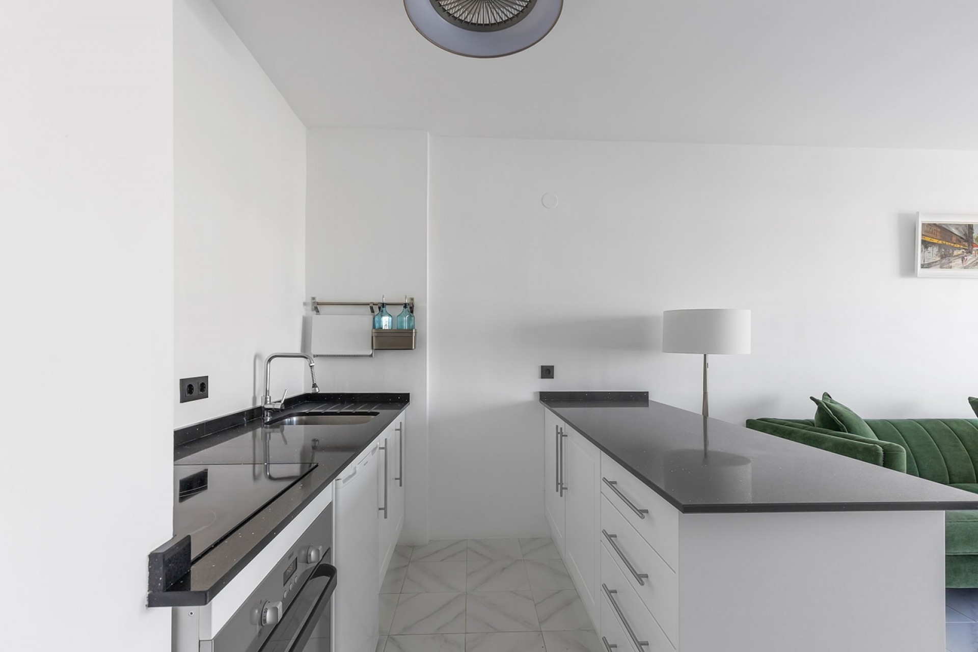 Living room in apartment for sale in La Mata