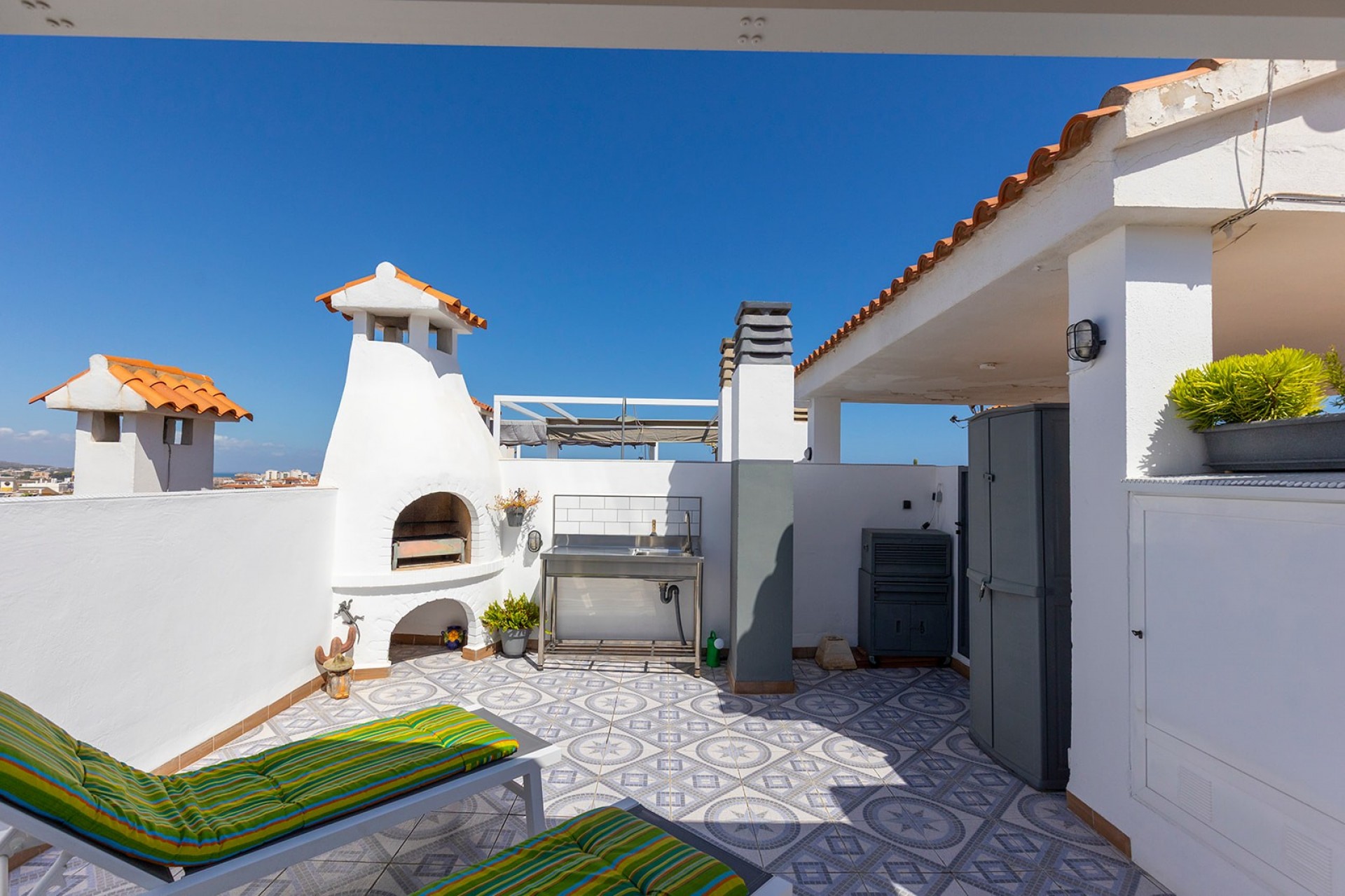Living room in apartment for sale in La Mata