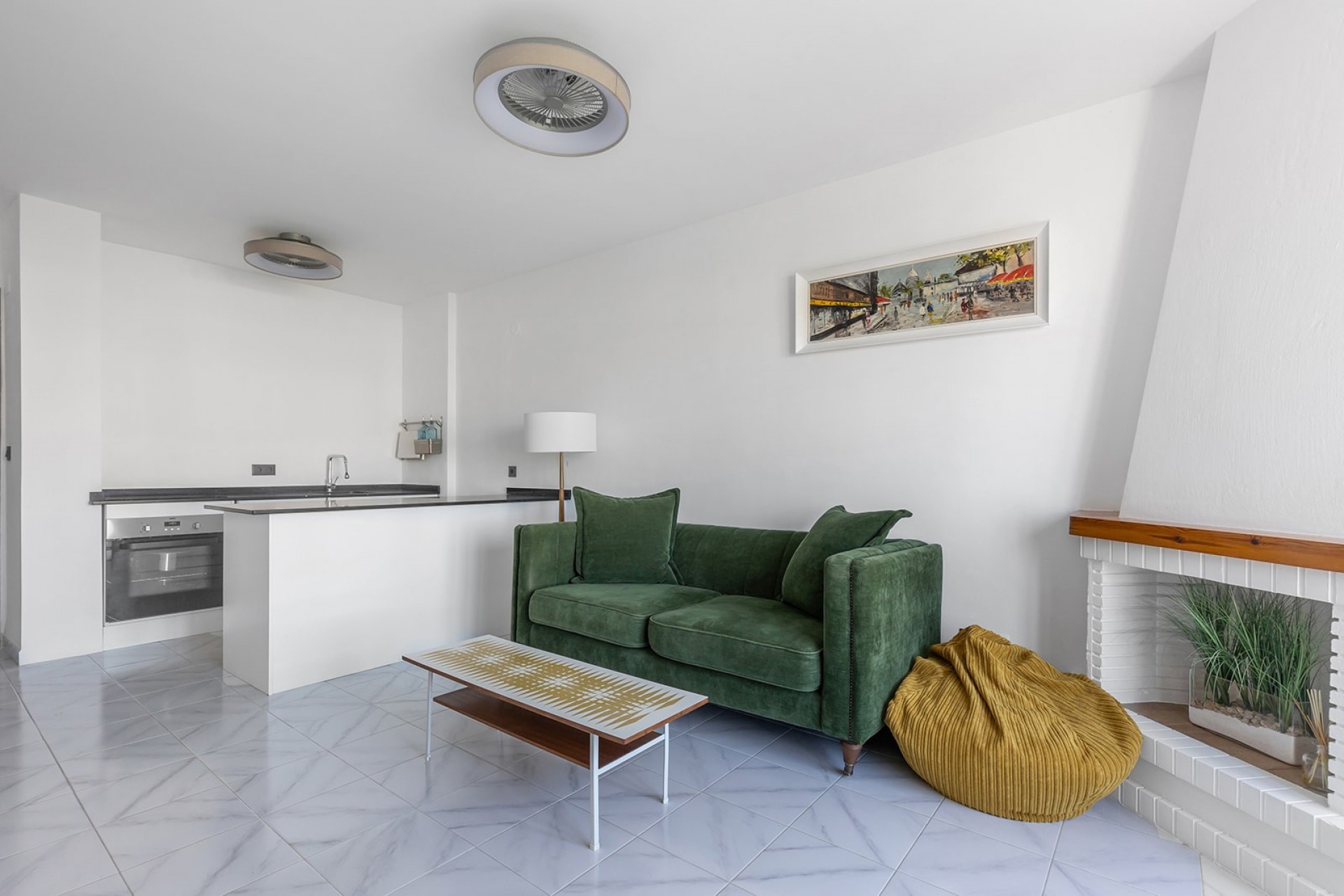 Dining area in apartment for sale in La Mata
