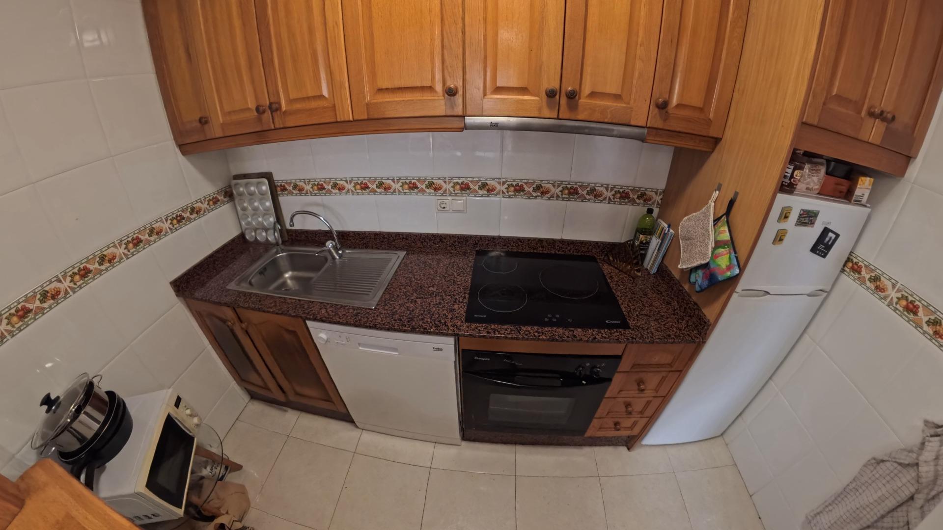 Kitchen in apartment for sale in Torrevieja