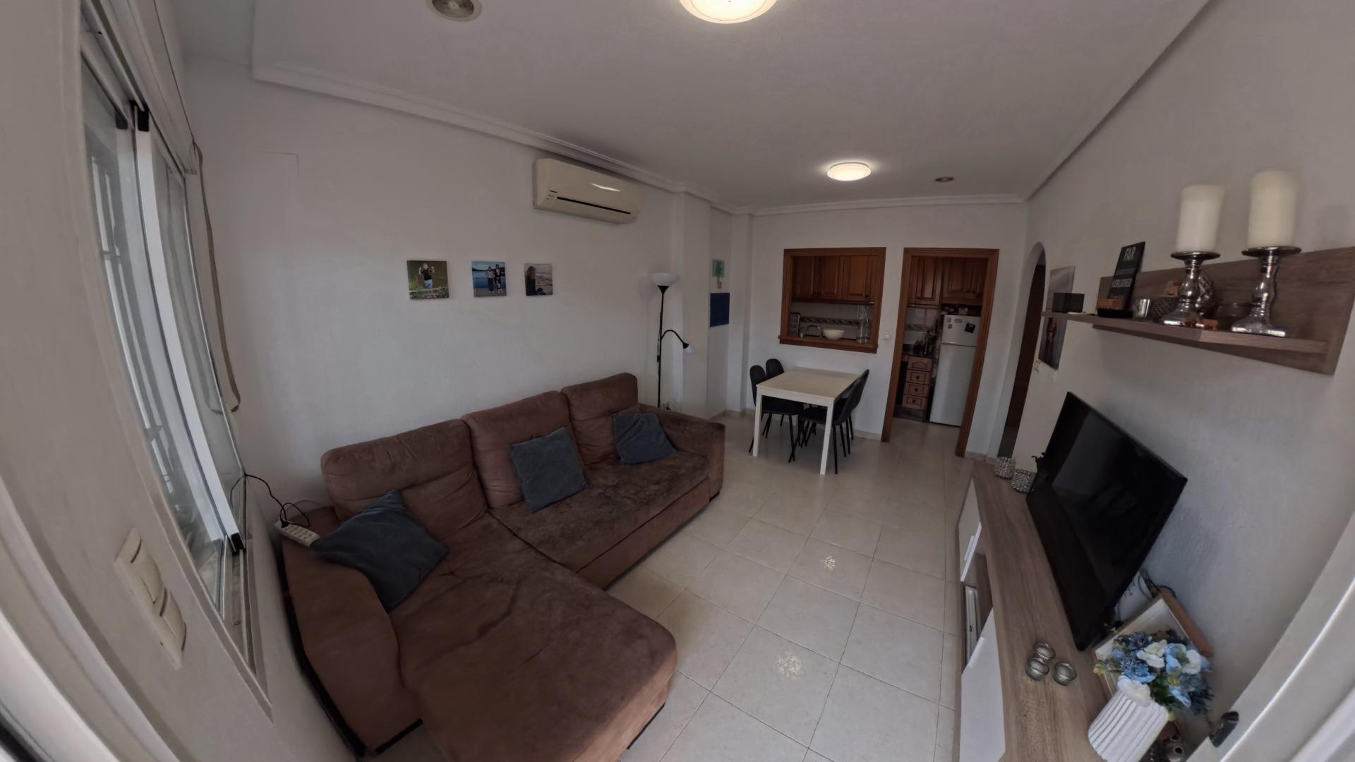 Terrace in apartment for sale in Torrevieja