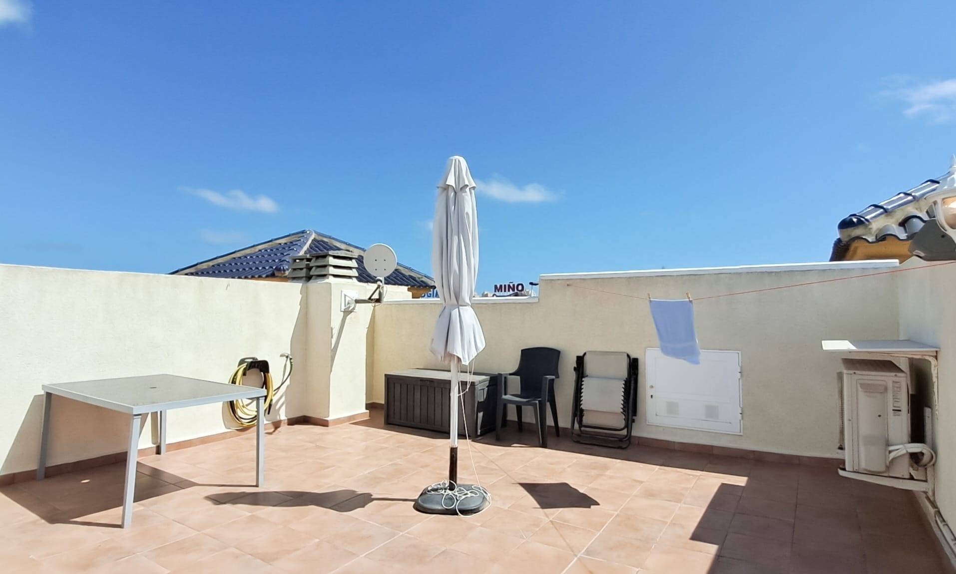 Garden in apartment for sale in Torrevieja