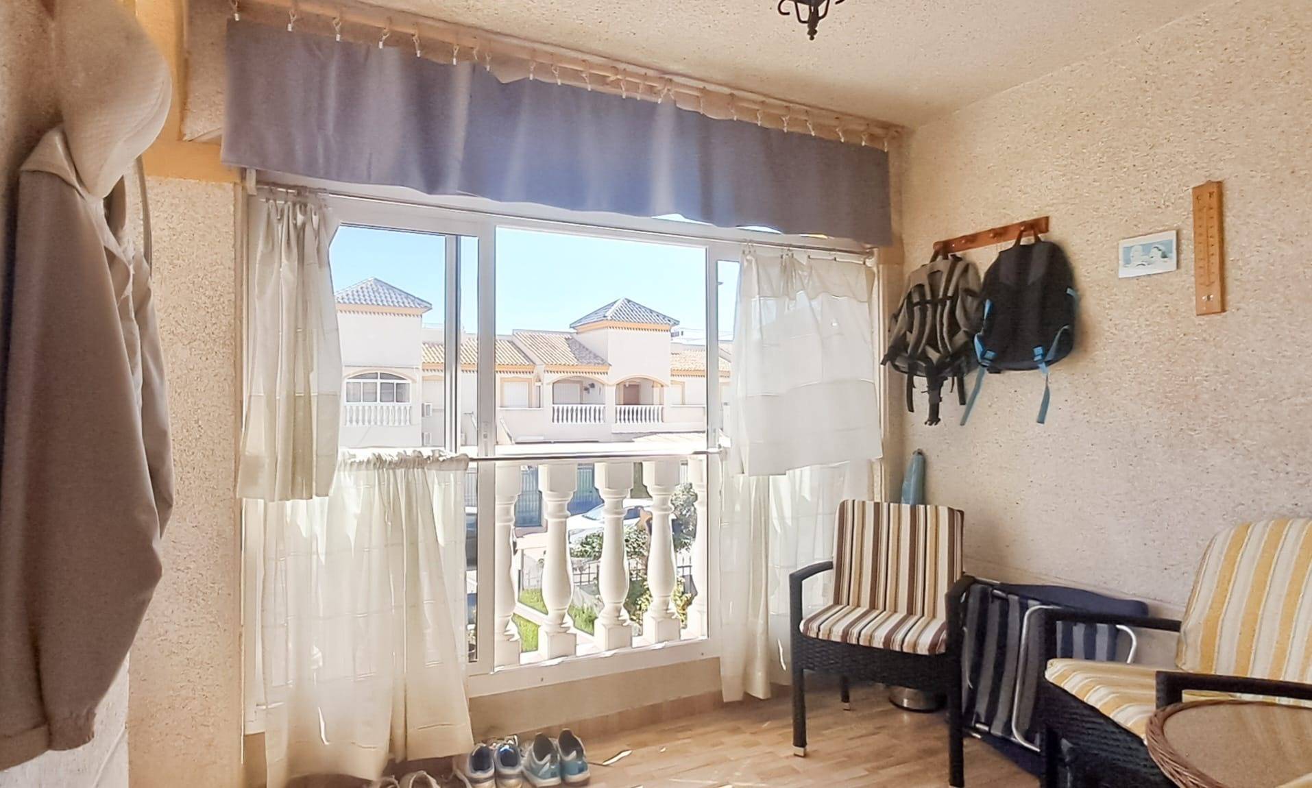 Pool area in apartment for sale in Torrevieja