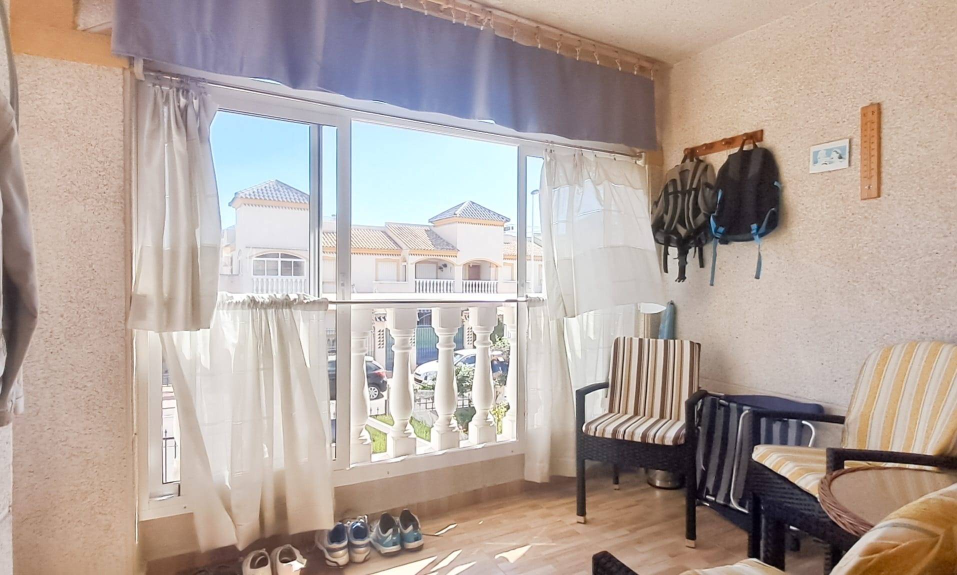 Garden in apartment for sale in Torrevieja