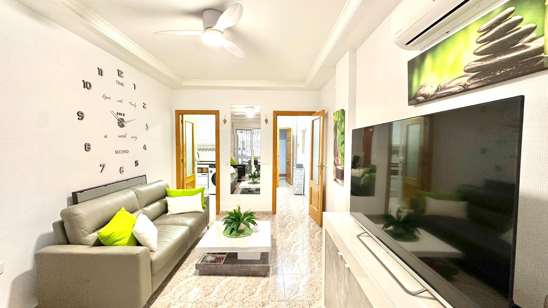 Pool area in apartment for sale in Torrevieja