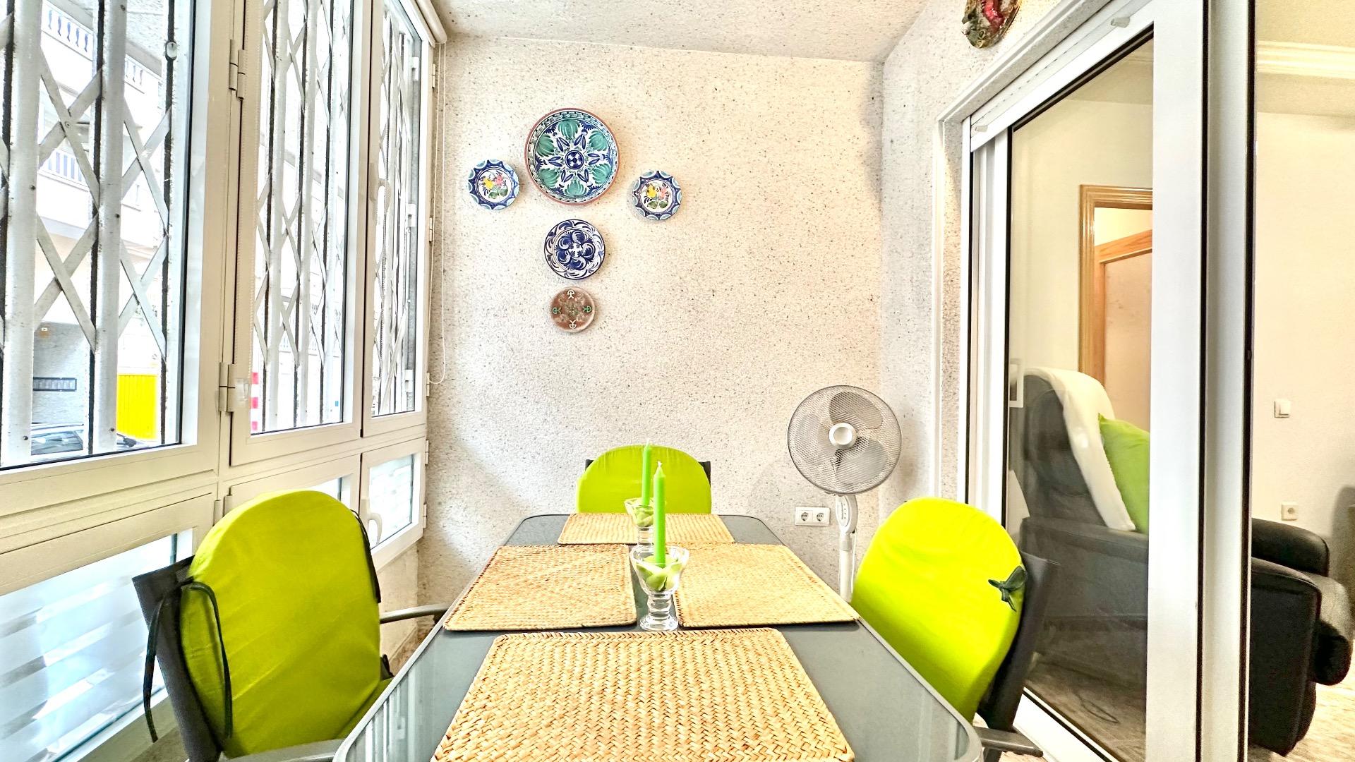 Garden in apartment for sale in Torrevieja