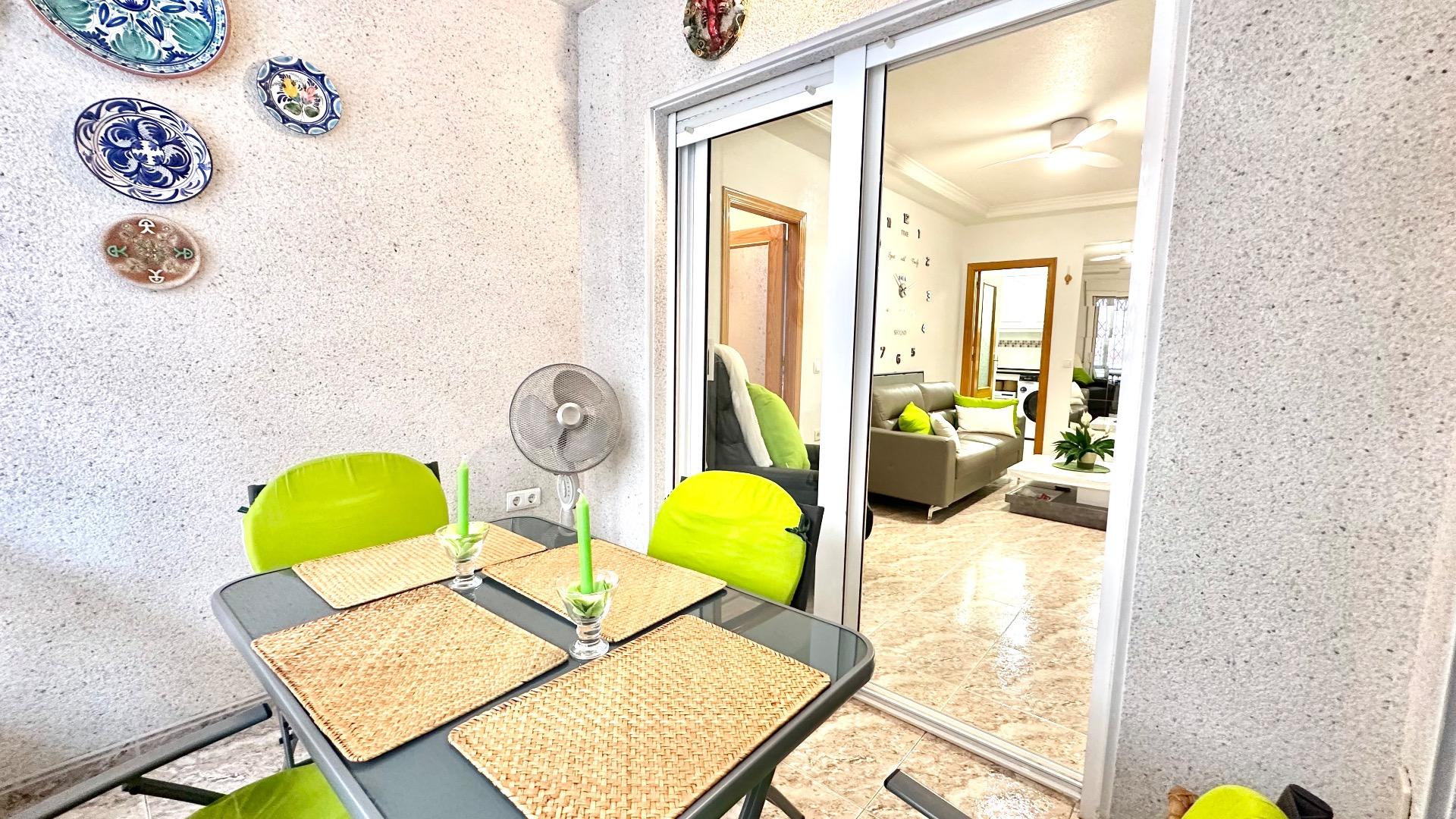 Dining area in apartment for sale in Torrevieja