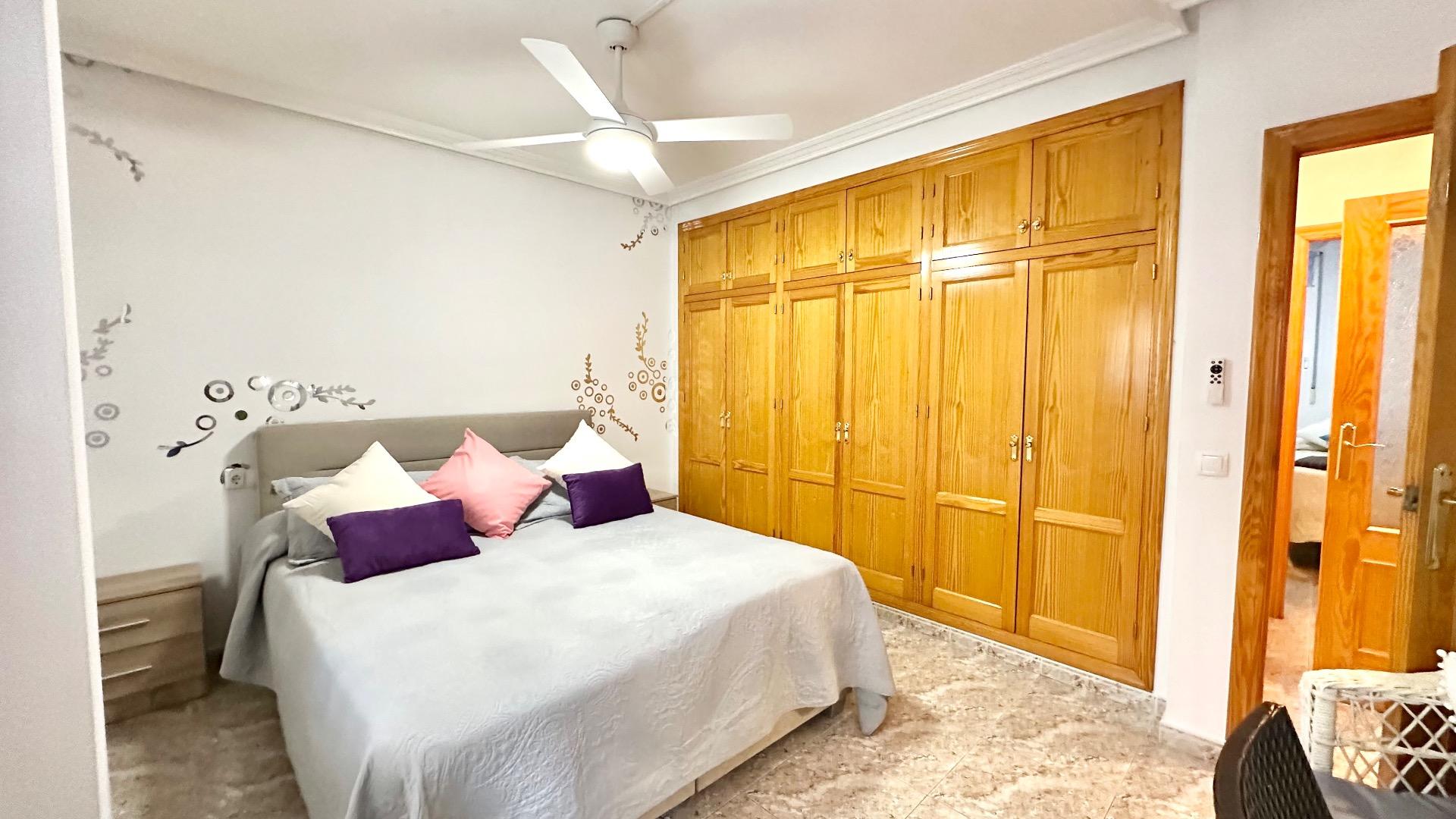 Garden in apartment for sale in Torrevieja