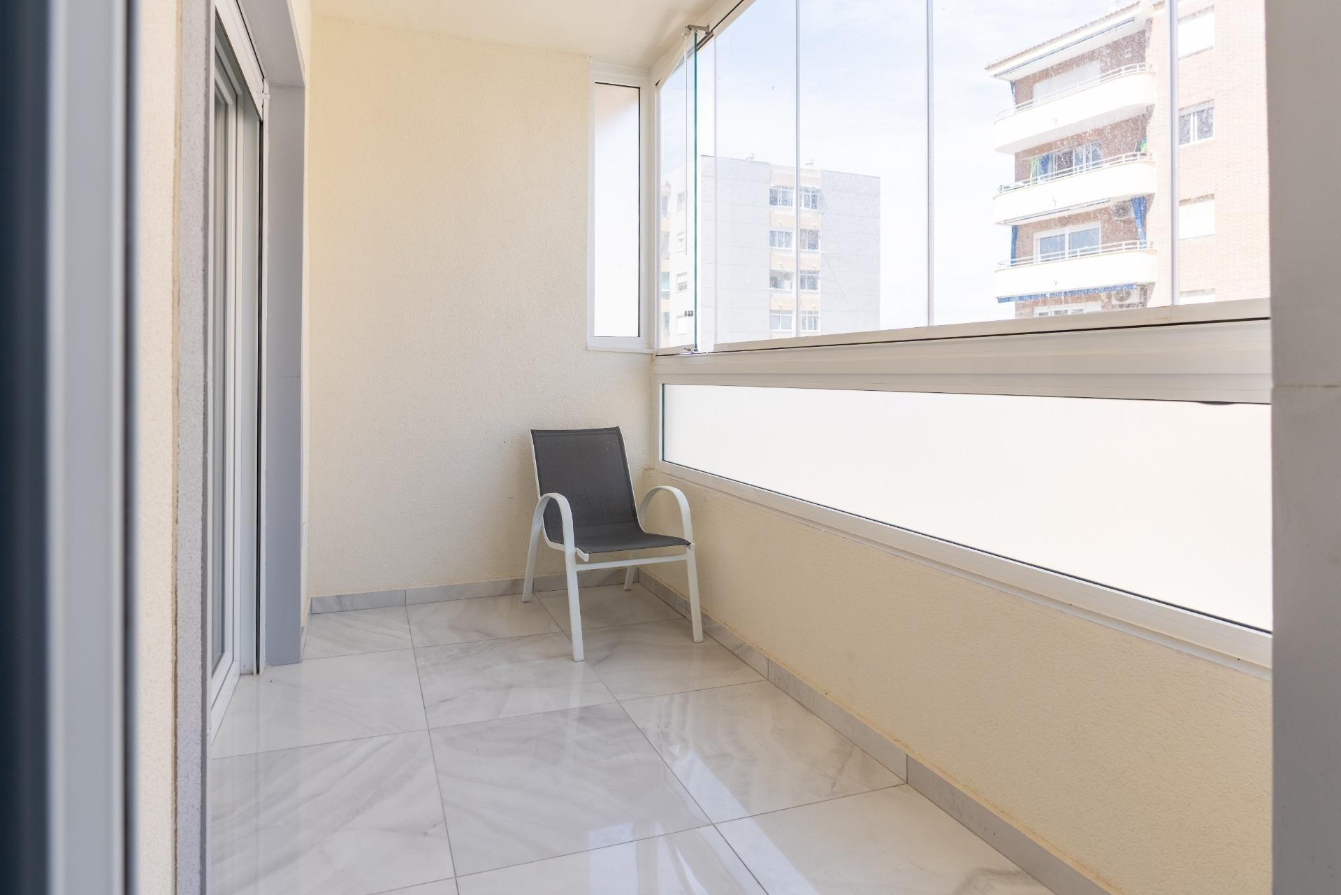 Pool area in terraced for sale in Torrevieja