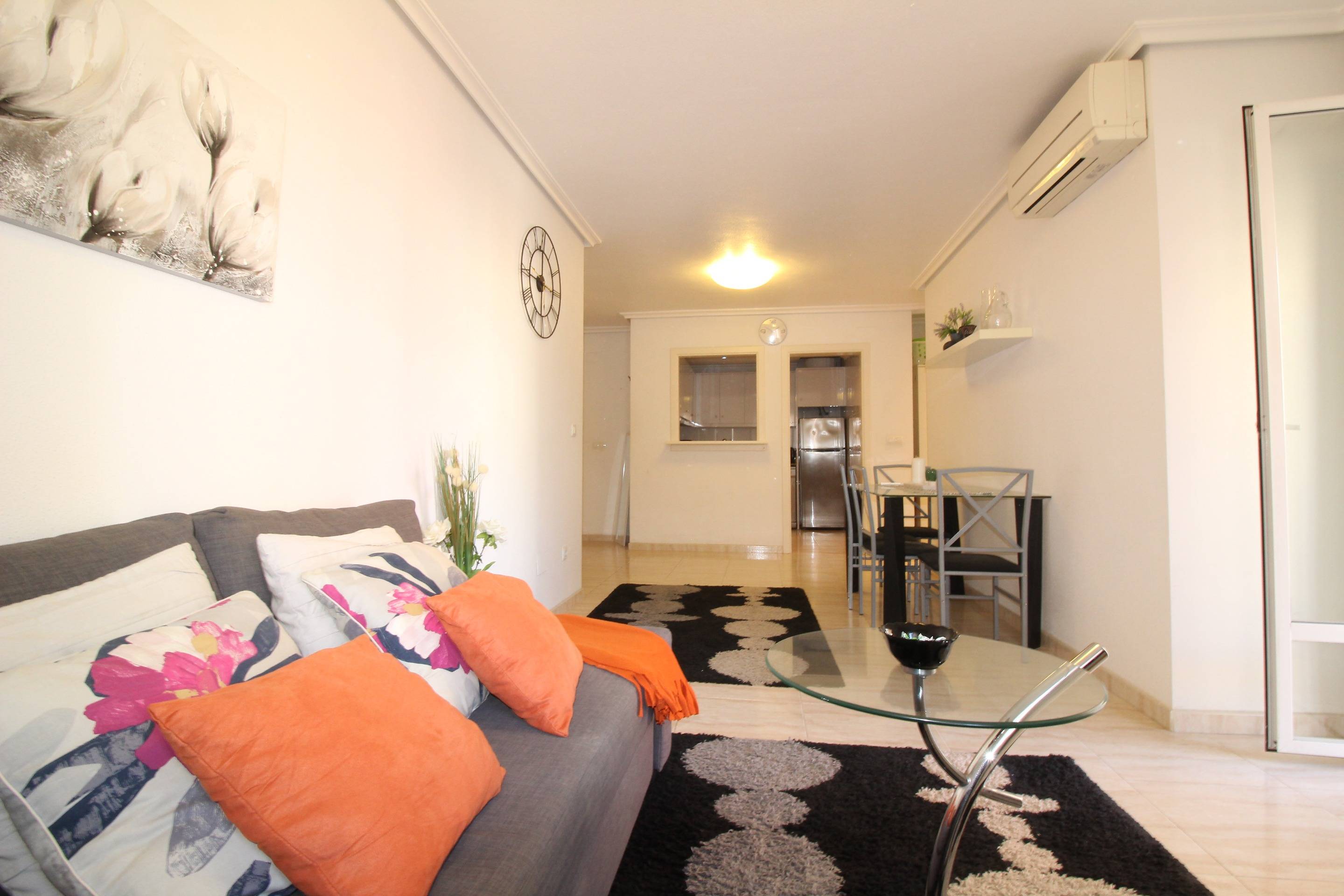 Pool area in apartment for sale in Torrevieja