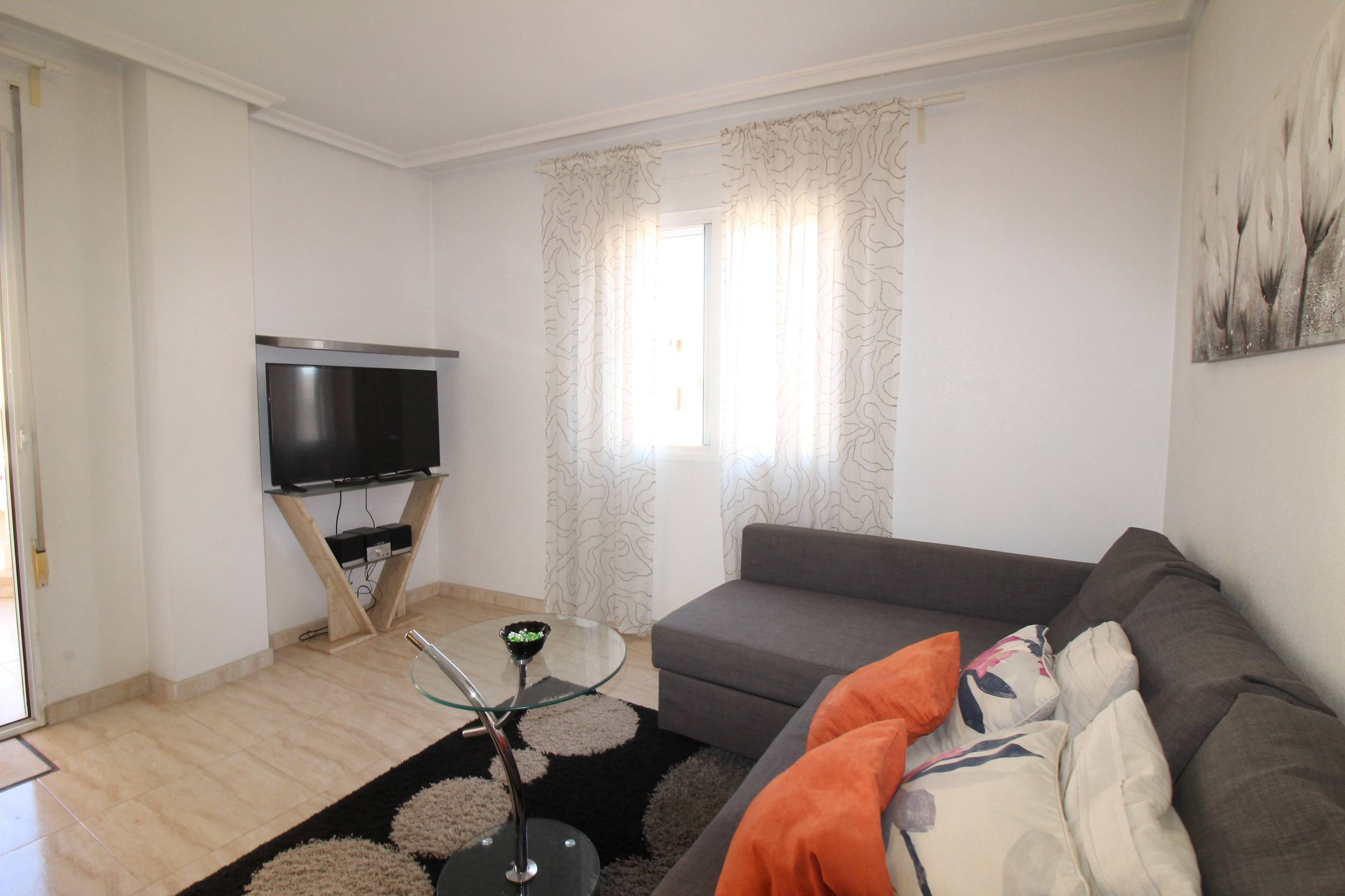 Garden in apartment for sale in Torrevieja