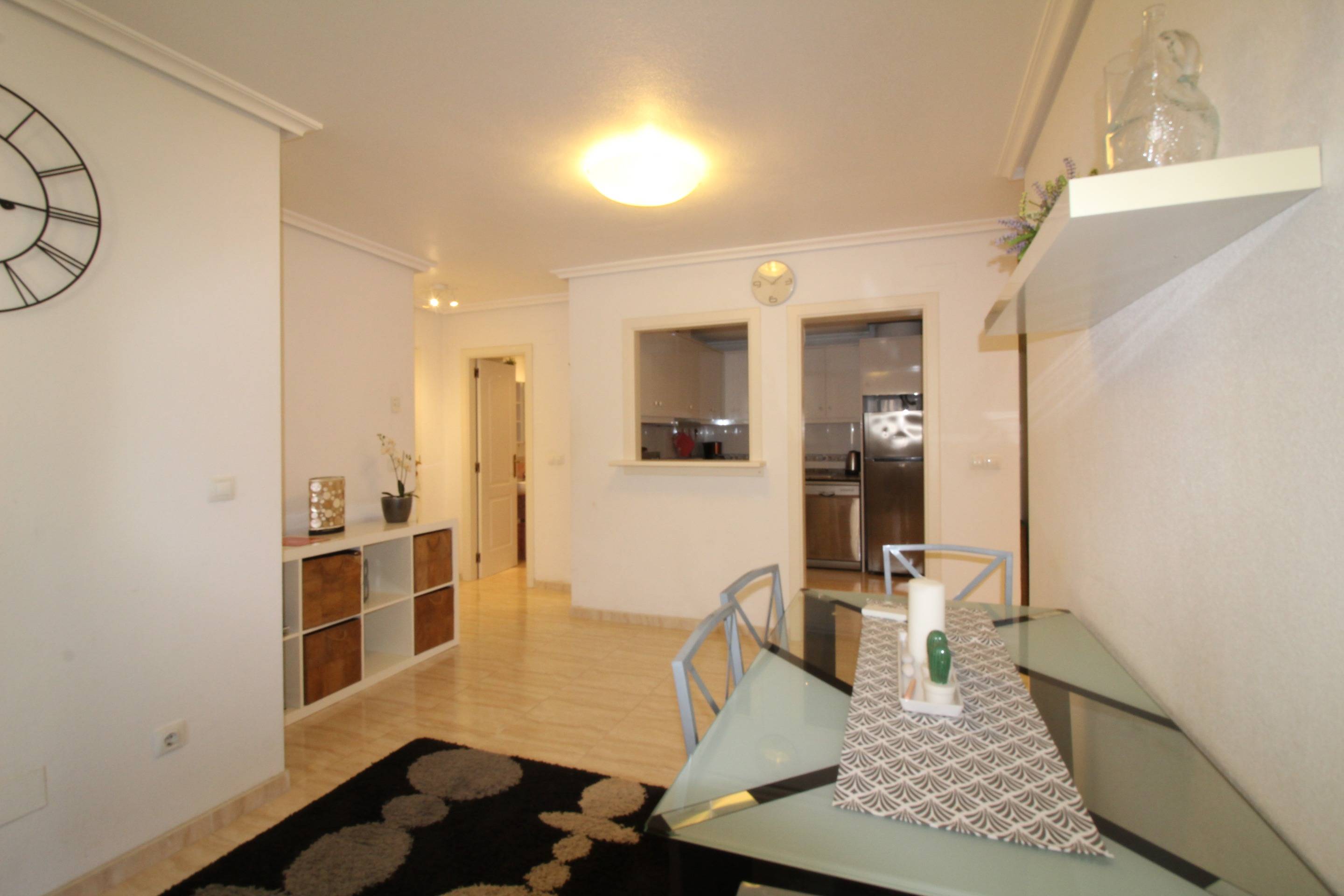 Pool area in apartment for sale in Torrevieja