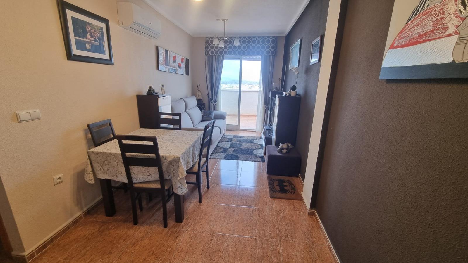Living room in penthouse for sale in Torrevieja