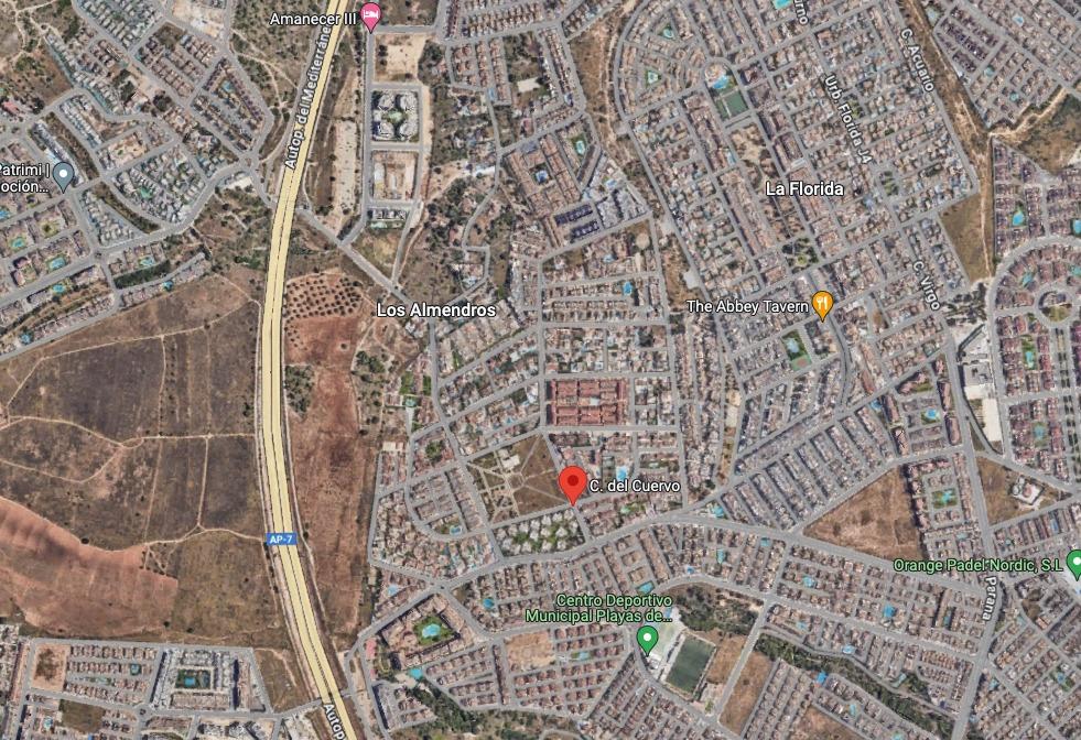 Pool area in land for sale in Orihuela Costa