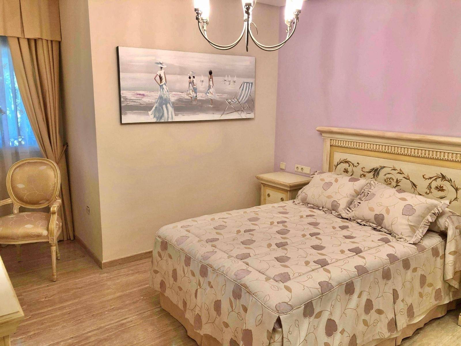 Master bedroom in villa for sale in El Palmar