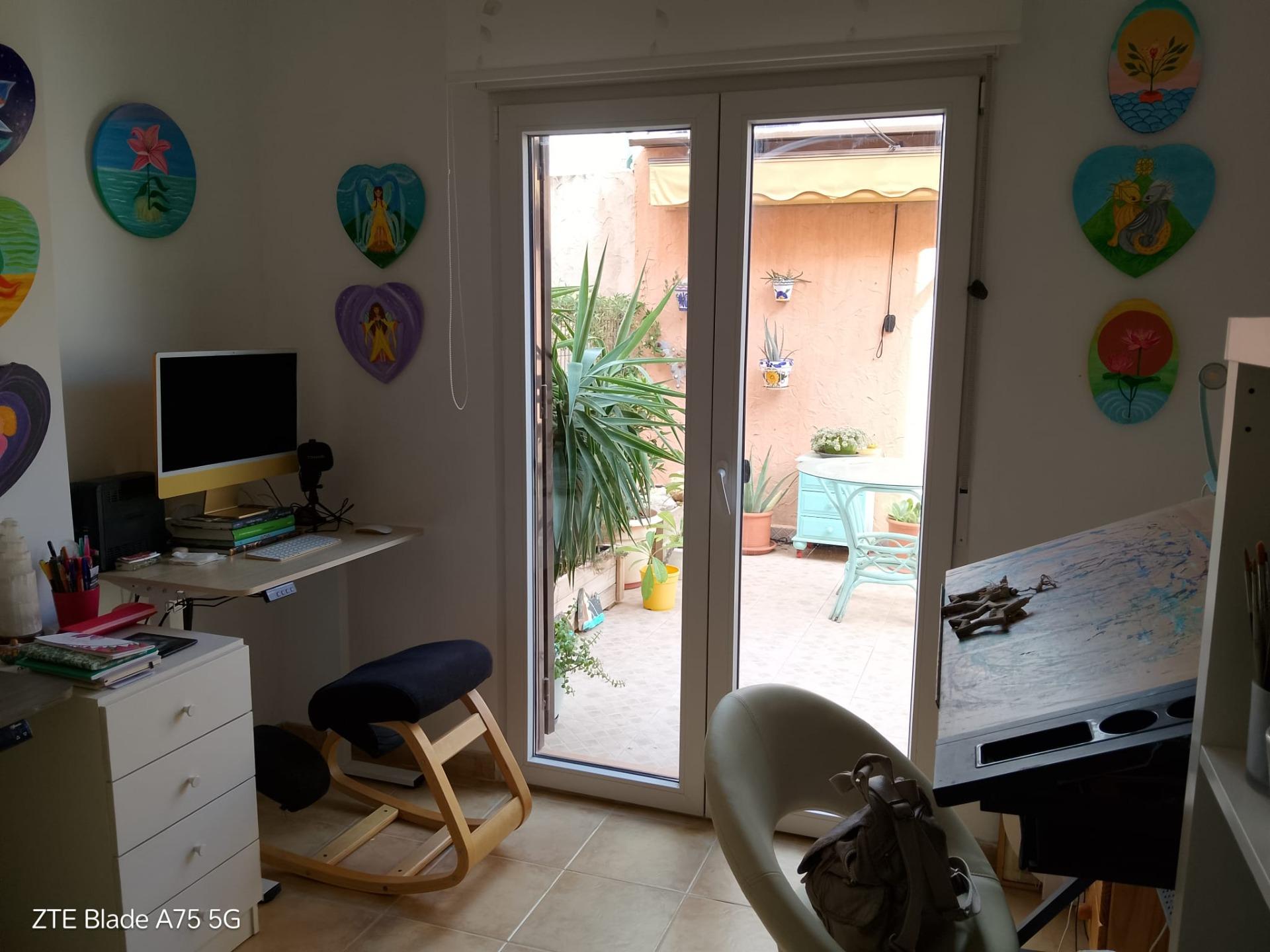 Pool area in apartment for sale in Cartagena