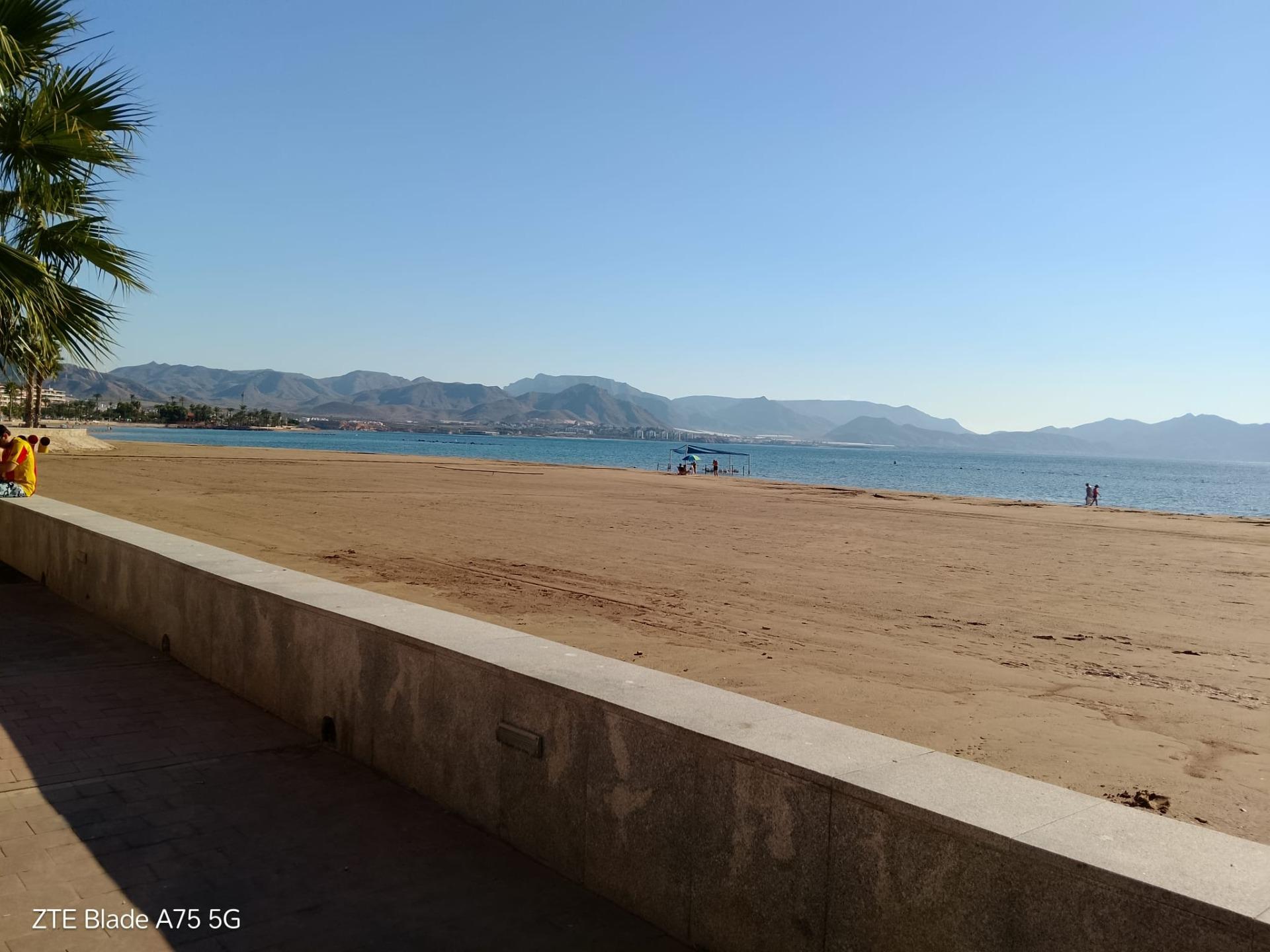 Terrace in apartment for sale in Puerto de Mazarron