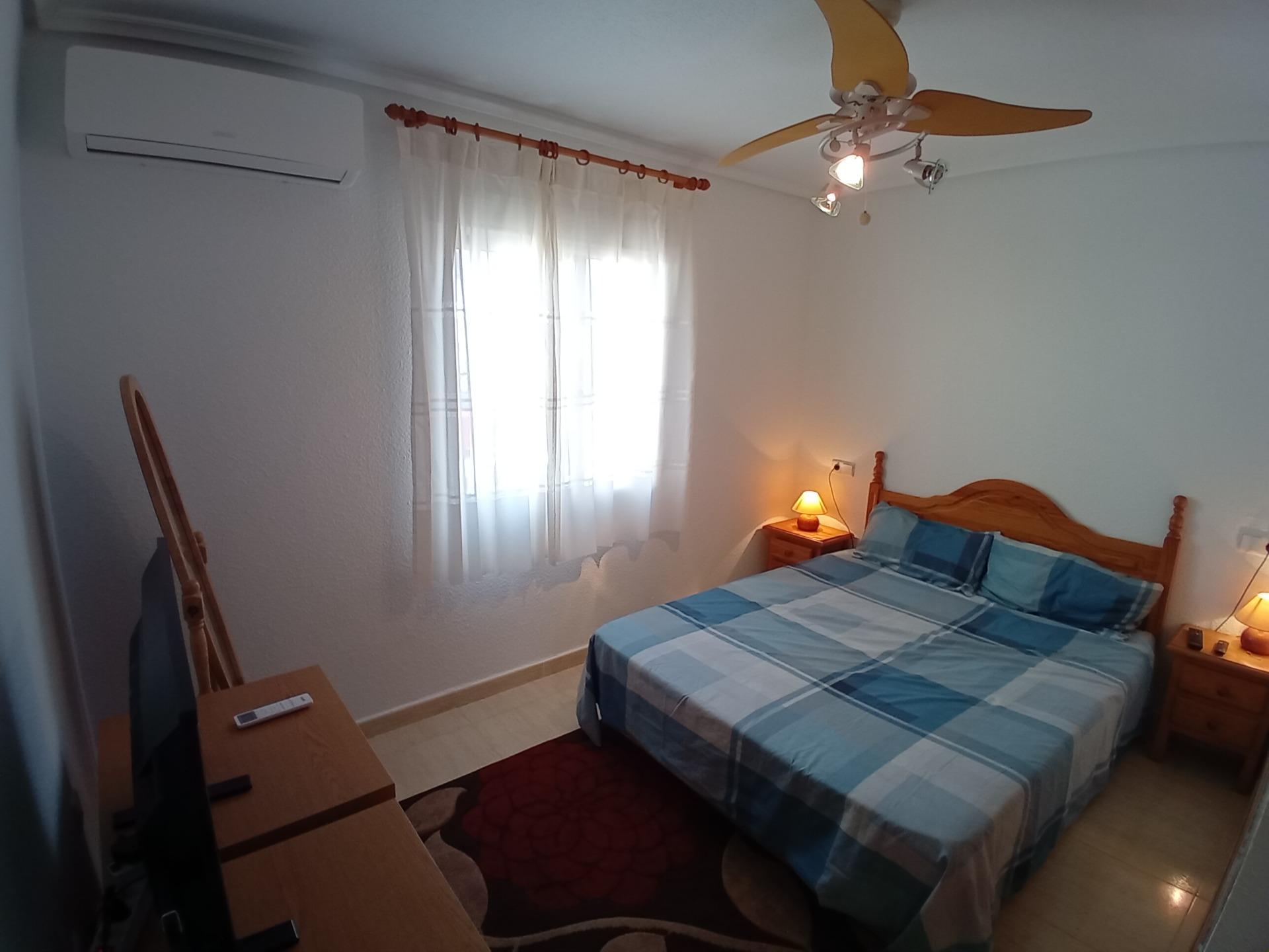 Living room in villa for sale in Mazarron