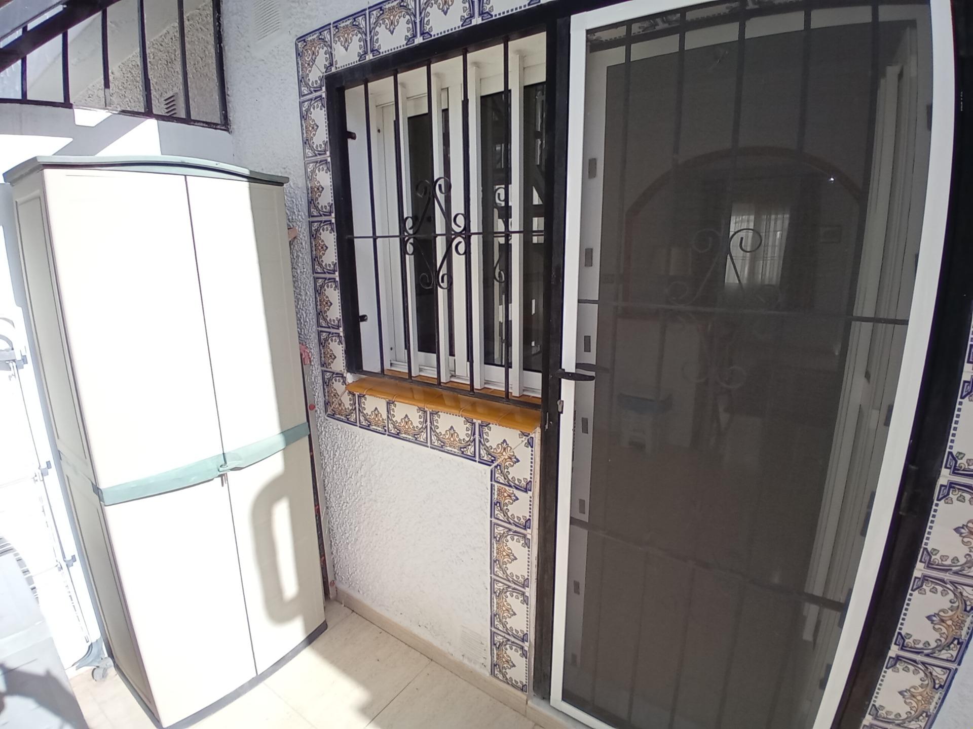 Pool area in villa for sale in Mazarron