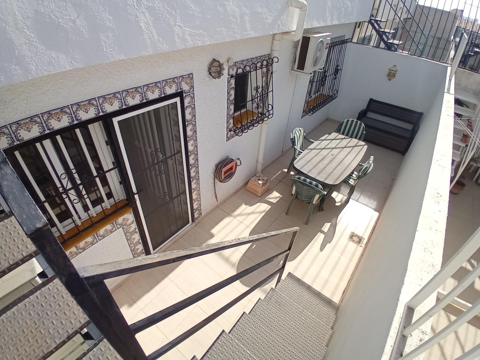 Dining area in villa for sale in Mazarron
