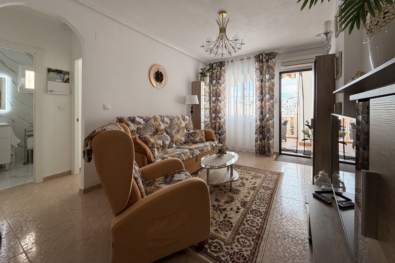 Garden in apartment for sale in Torrevieja