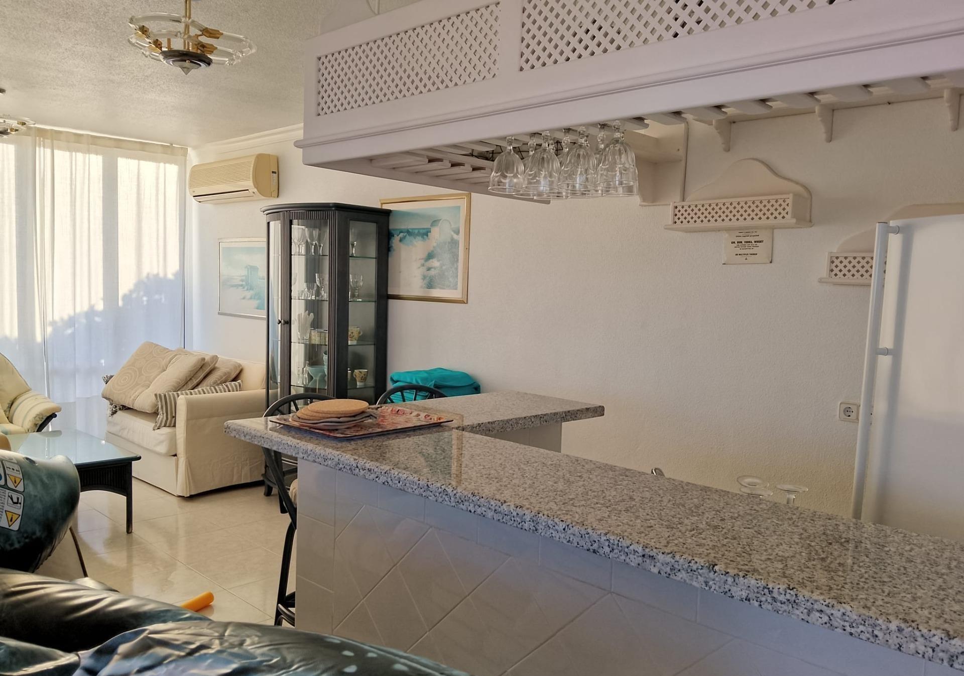 Kitchen in villa for sale in Puerto de Mazarron
