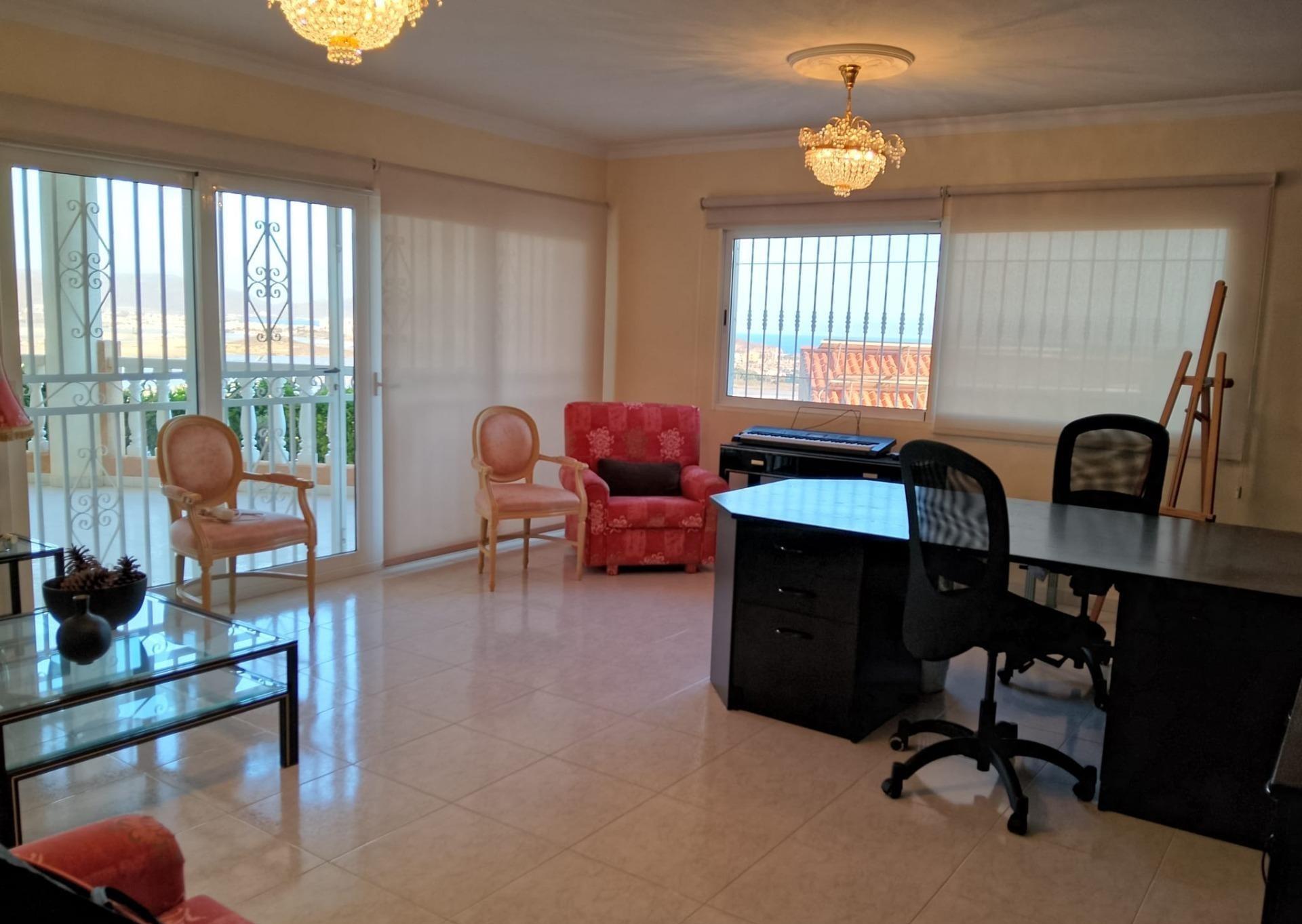 Bedroom in villa for sale in Puerto de Mazarron
