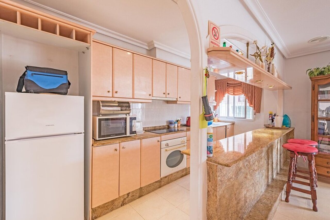Pool area in villa for sale in La Murada